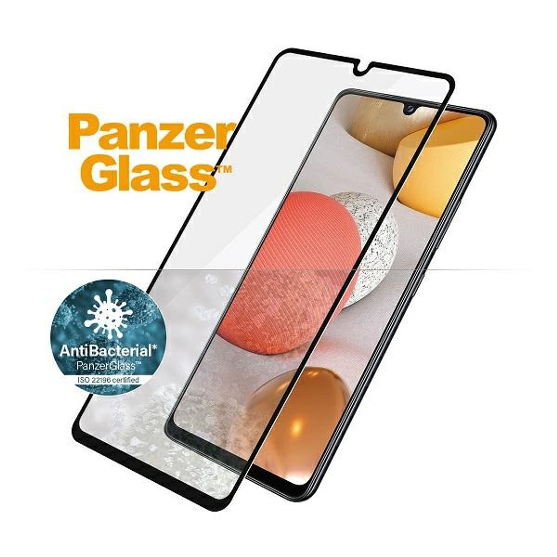 

PanzerGlass E2E Super+ Sam A42 5G A426 Case Friendly AntiBacterial czarny/black