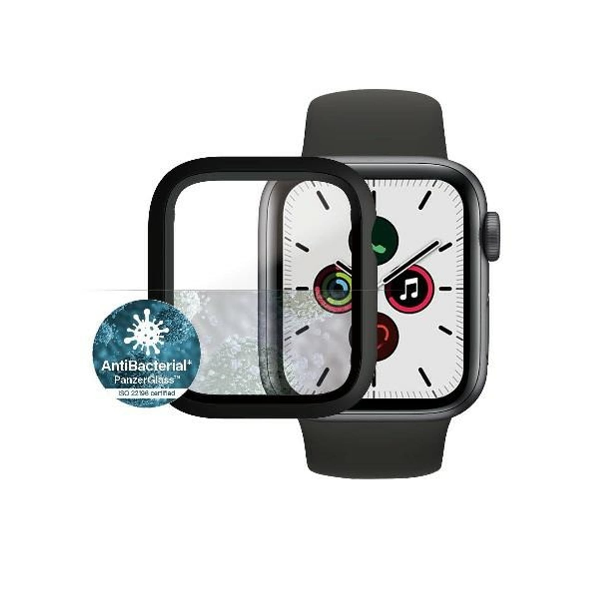 

PanzerGlass Full Body Apple Watch 4/5/6 /SE 40mm czarny/black AB