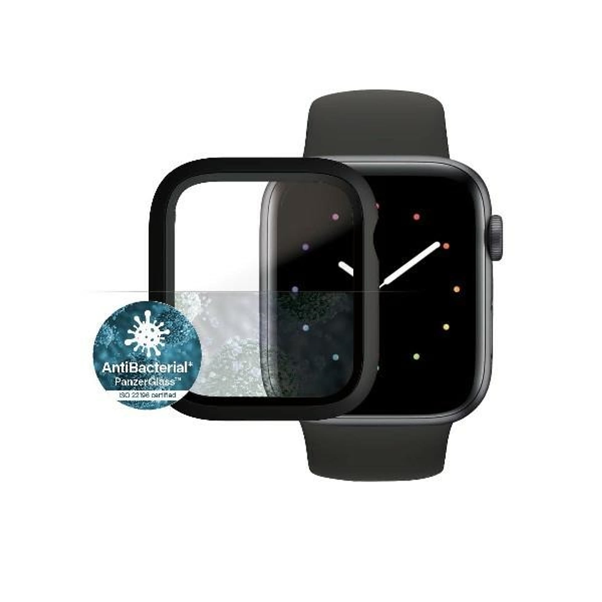 

PanzerGlass Full Body Apple Watch 4/5/6 /SE 44mm czarny/black AB