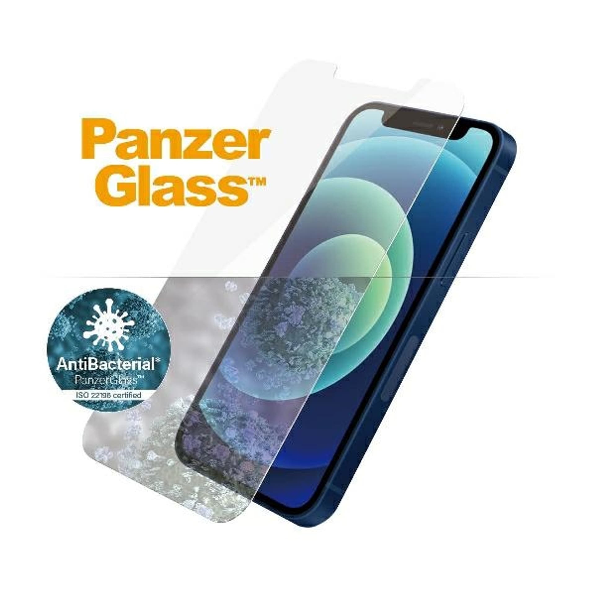 

PanzerGlass Pro Standard Super+ iPhone 12 Mini Antibacterial