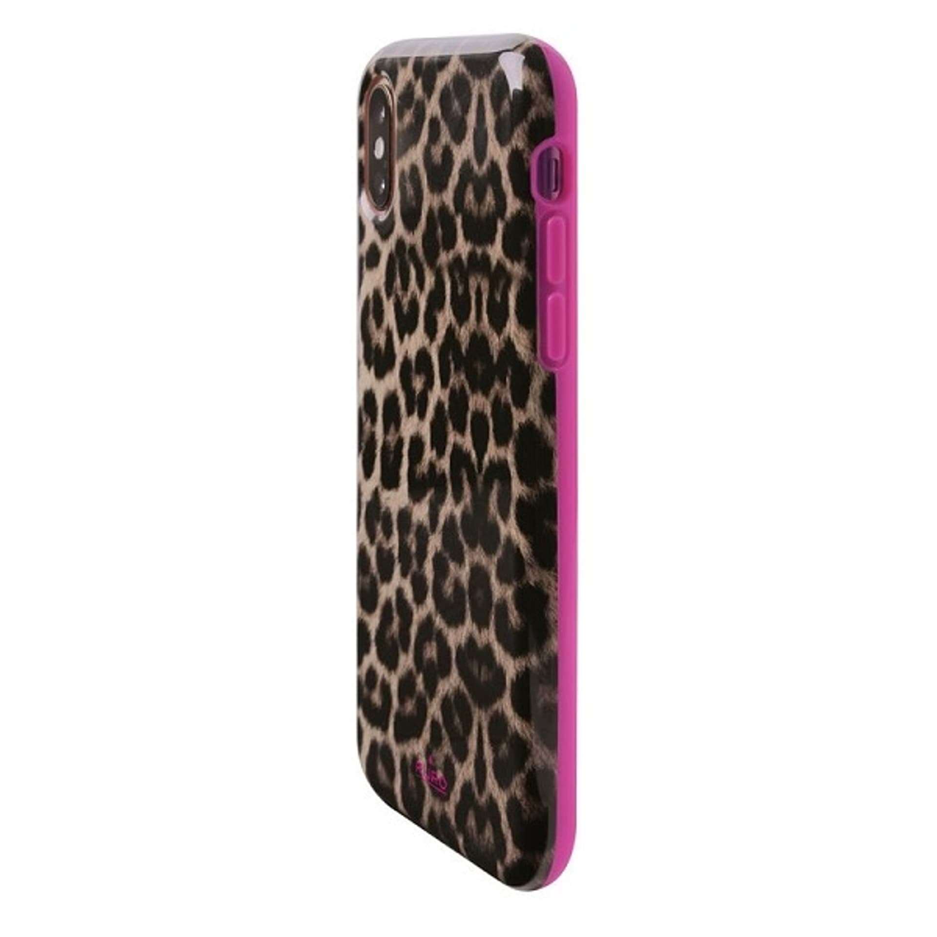 

Puro Glam Leopard Cover iPhone Xs Max różowy/pink Limited Edition IPCX65LEO2PNK