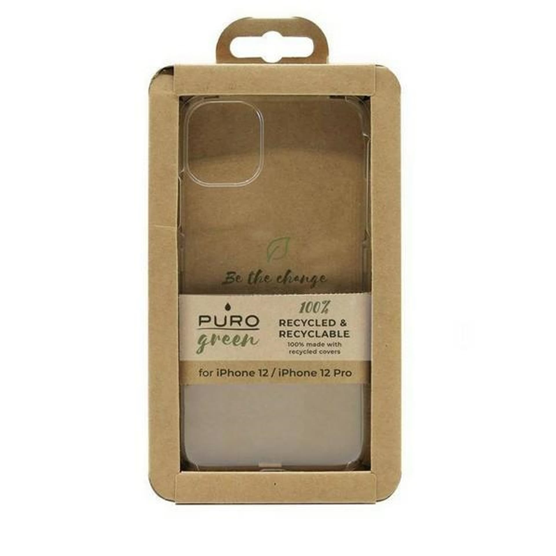 

Puro GreenRecycled ECO iPhone 12/12 Pro 6,1" transparent IPC1261ECO2TR