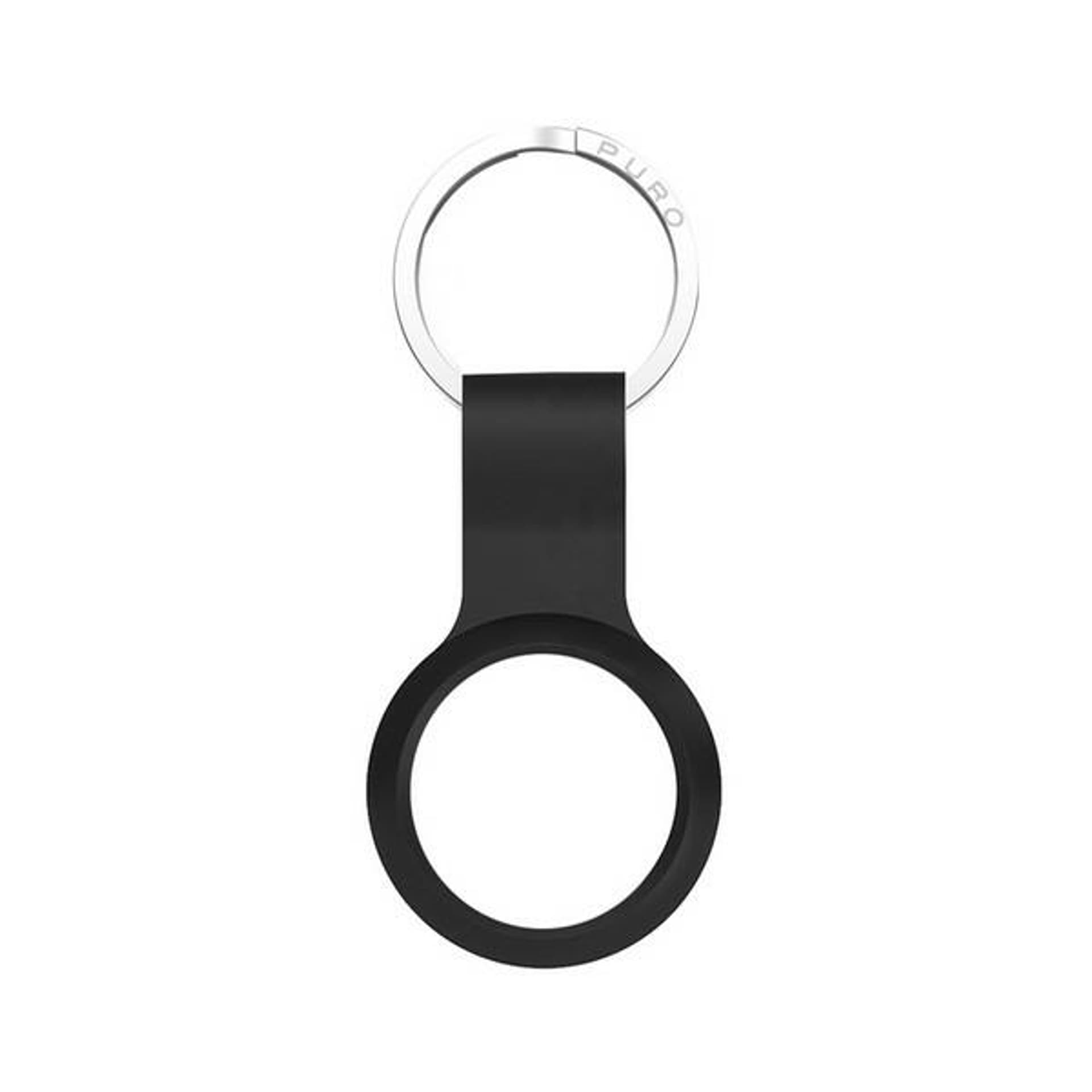 

Puro ICON Case AirTag silicone czarny/black ATICON1BLK brelok