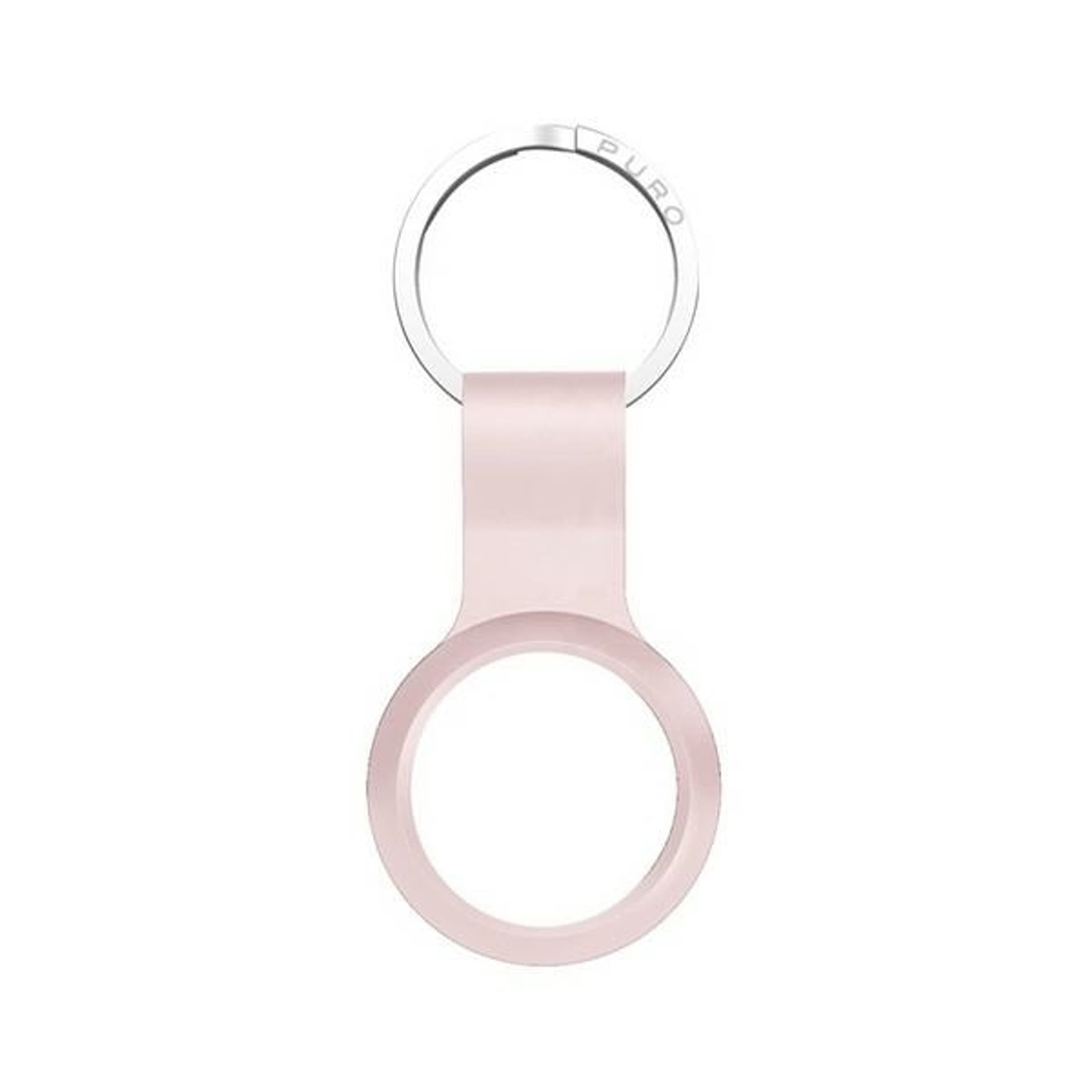 

Puro ICON Case AirTag silicone piaskowo różowy/sand pink ATICON1ROSE brelok