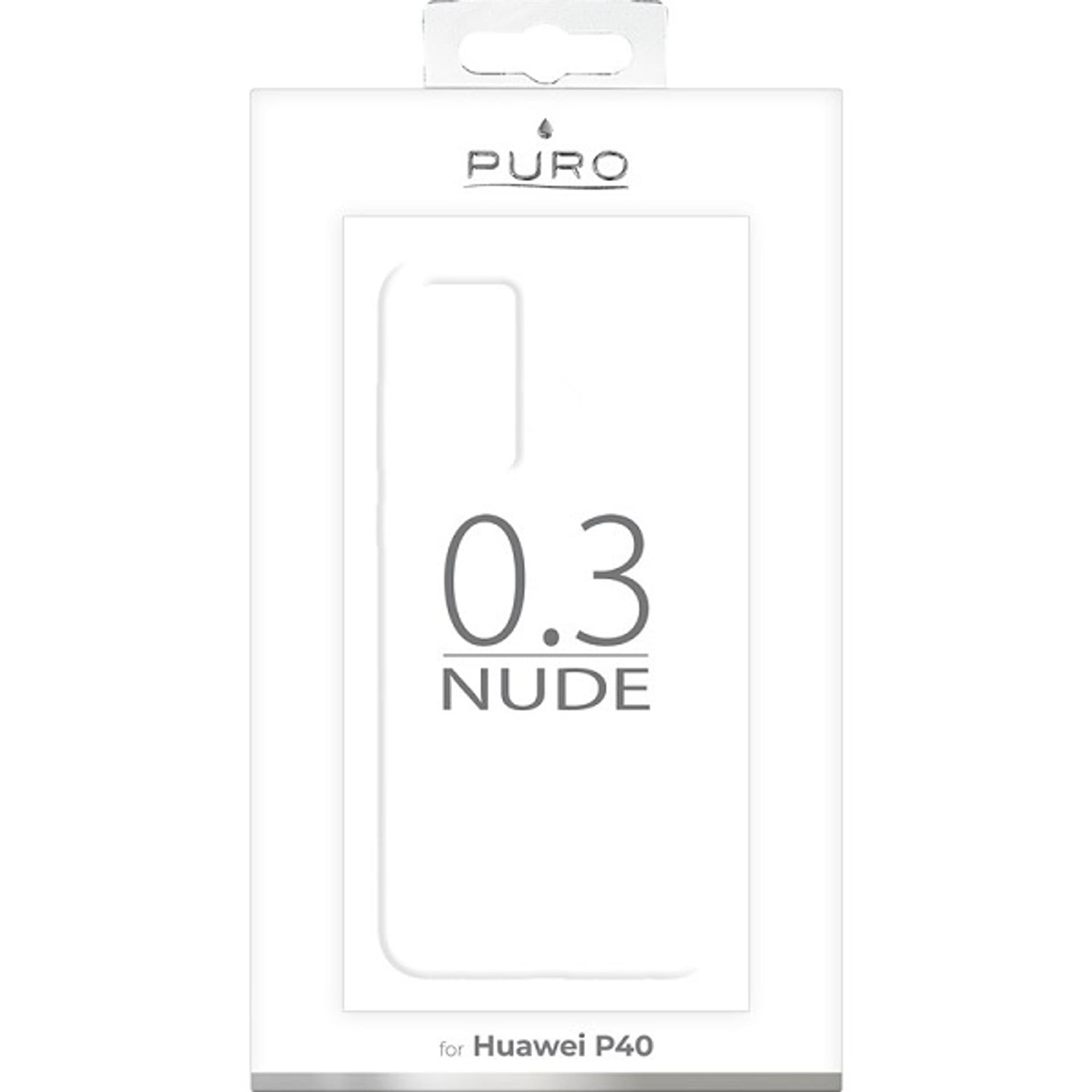 

Puro Nude 0.3 Huawei P40 transparent HWP4003NUDETR