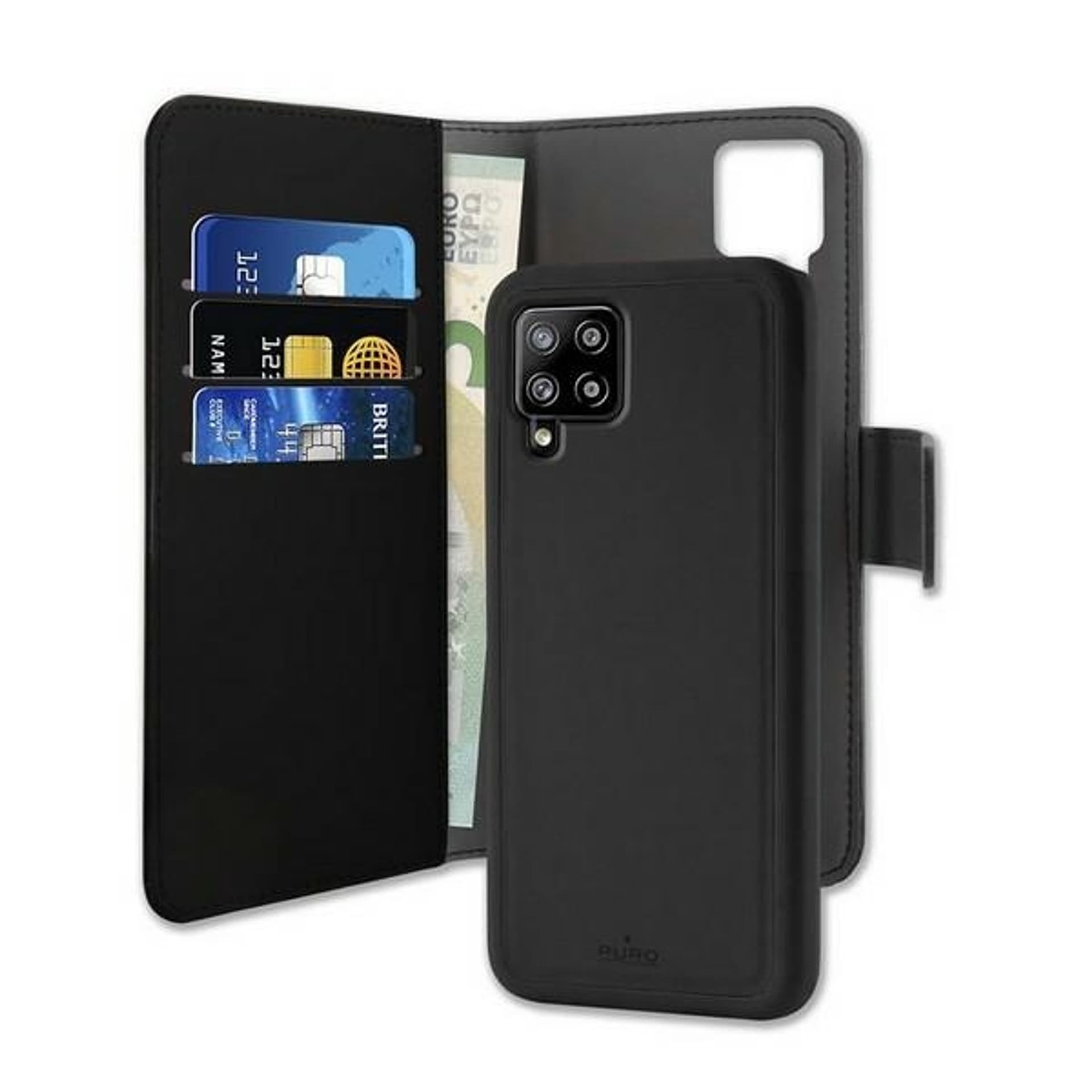 

Puro Wallet Detachable Samsung A42 5G A426 2w1 czarne/black SGA42BOOKC3BLK