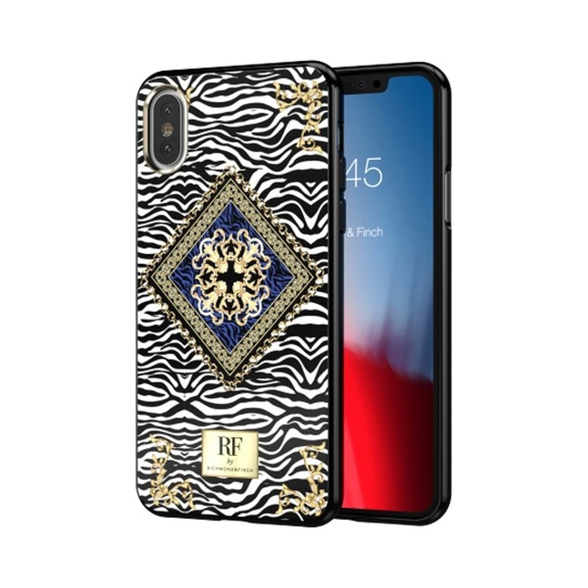 

Richmond&Finch Zebra Chain iPhone X/Xs kolorowy/colorfull RFX-001