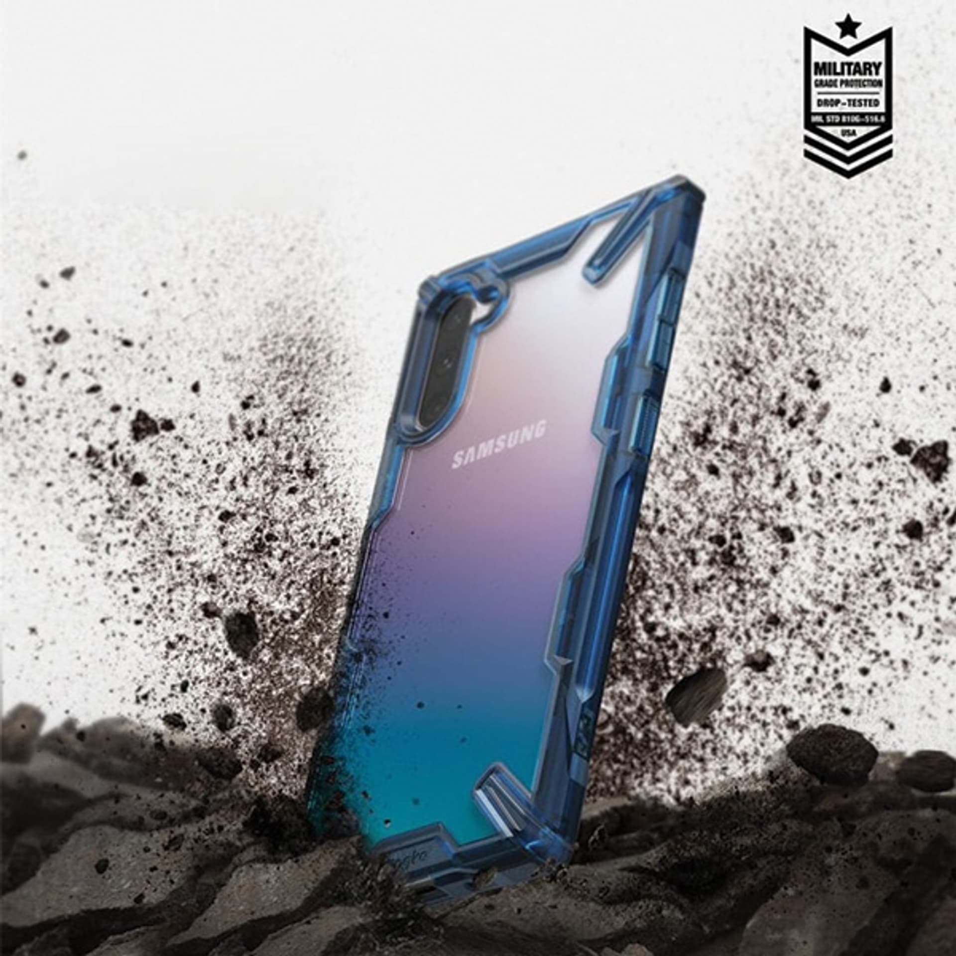

Ringke Fusion X Samsung Note 10 N970 niebieski/space blue FUSG0028