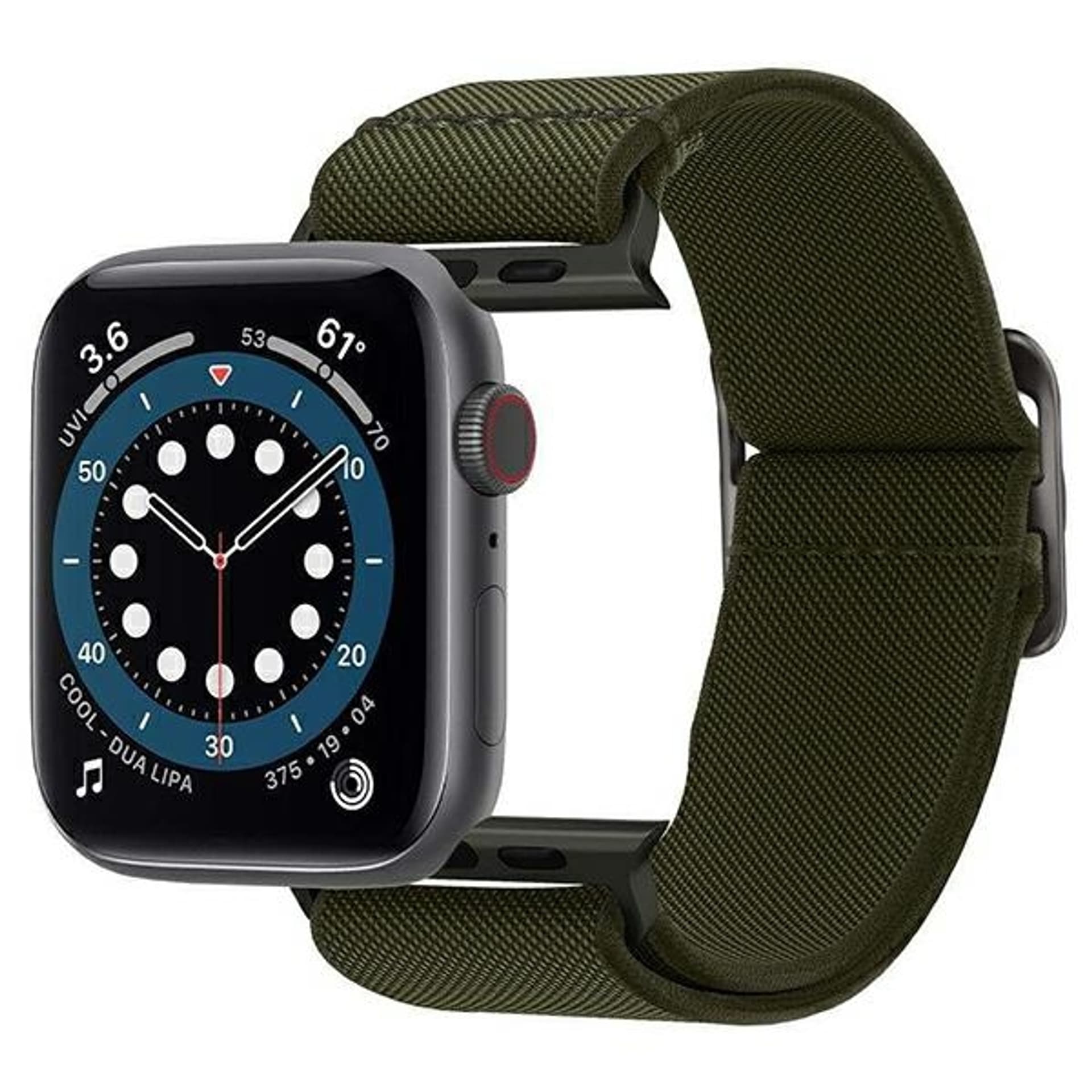 

Spigen Fit Lite Apple Watch 4/5/6/7/SE 38/40/41 mm khaki AMP02292