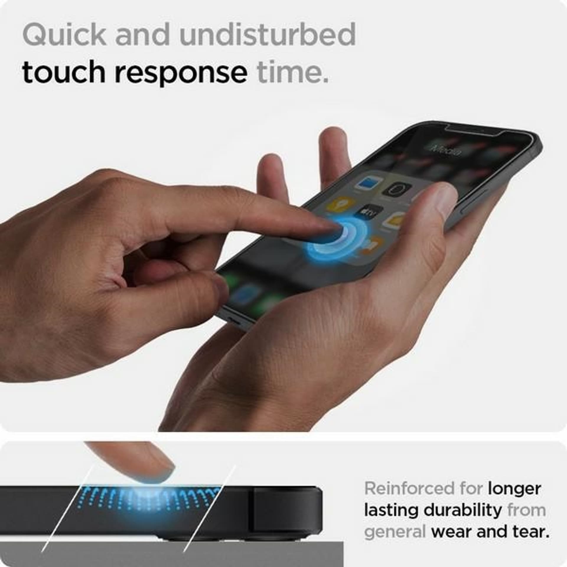 

Spigen Glas.tR HD iPhone 12 Mini AGL01533 szkło hartowane
