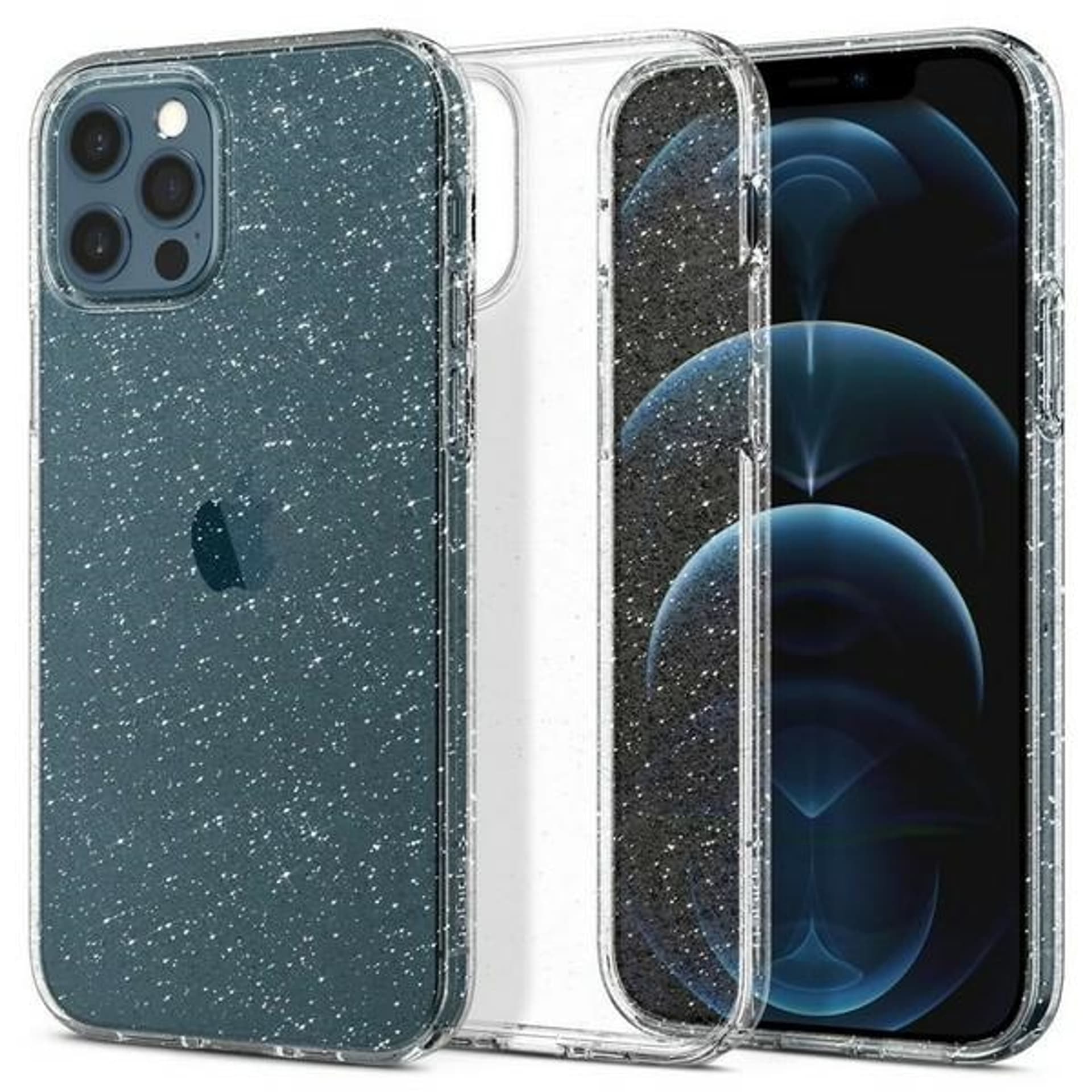 

Spigen Liquid Crystal Glitter iPhone 12/ 12 Pro 6,1" ACS01698 Clear