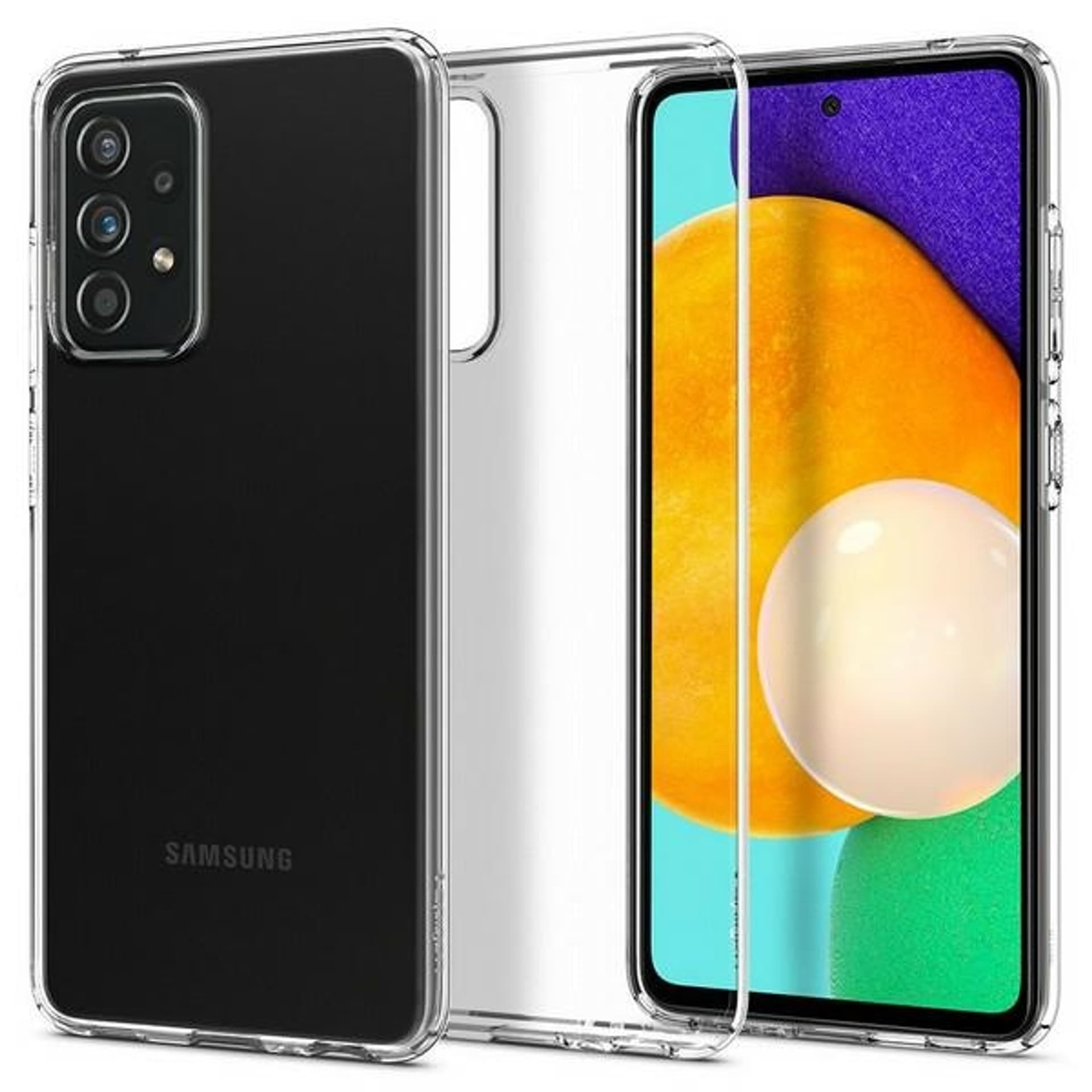 

Spigen Liquid Crystal Sam A725 A72 Crystal Clear ACS02325