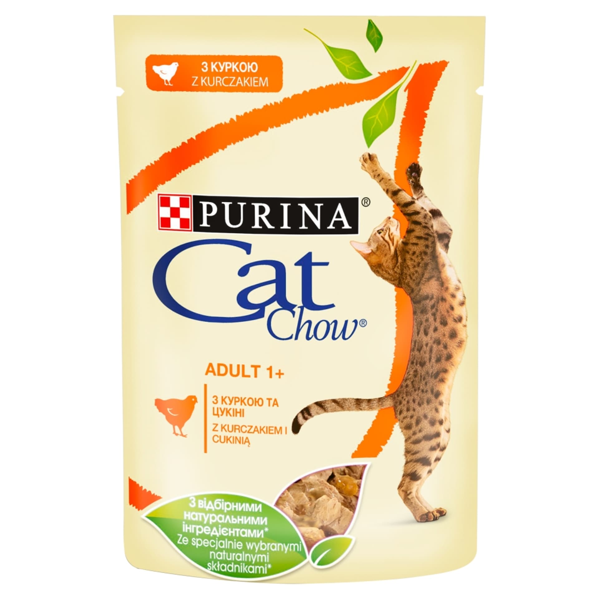 

PURINA CAT CHOW Adult mokra karma dla kota z kurczakiem i cukinią 85g