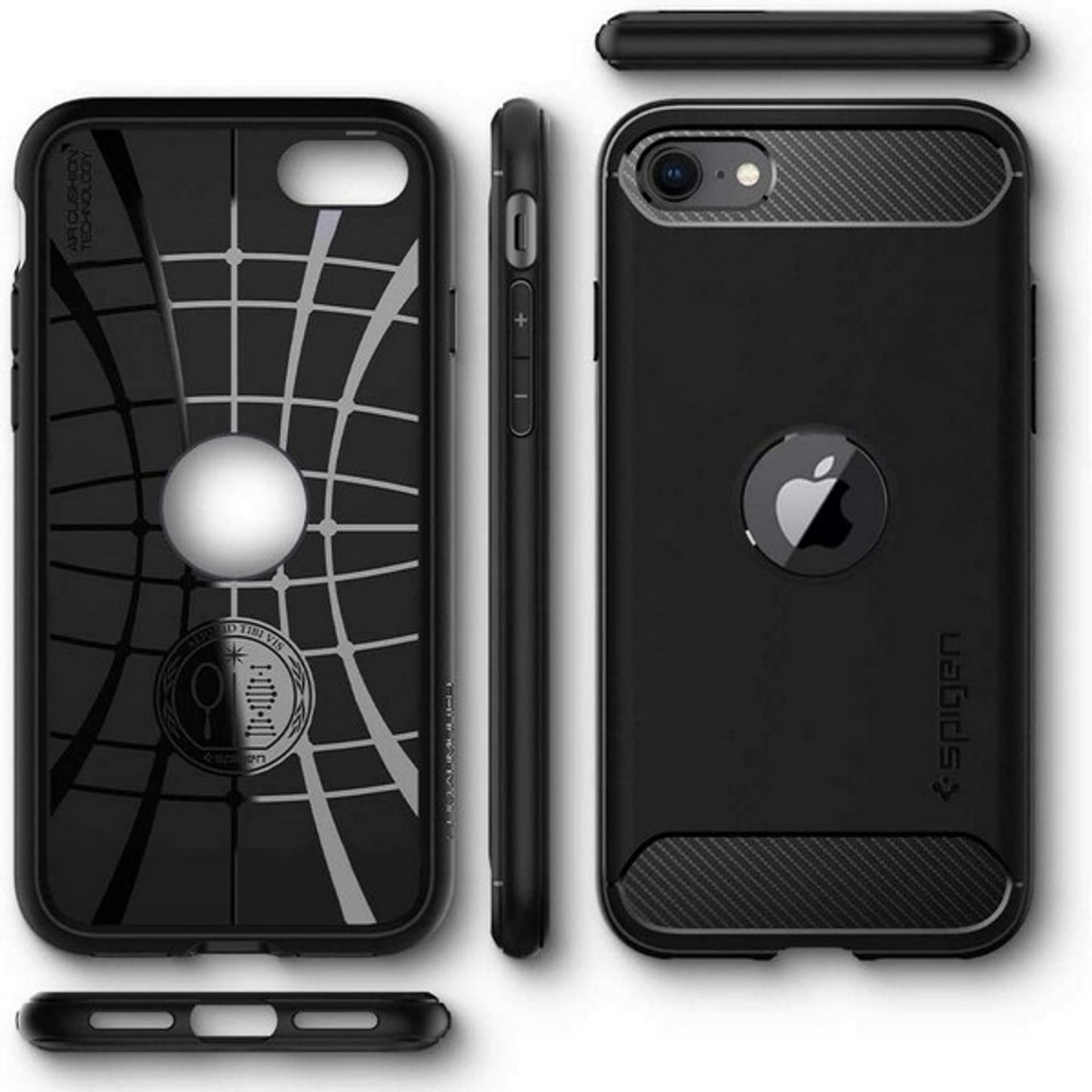 

Spigen Rugged Armor iPhone 7/8/SE2020/SE 2022 czarny/black ACS00944