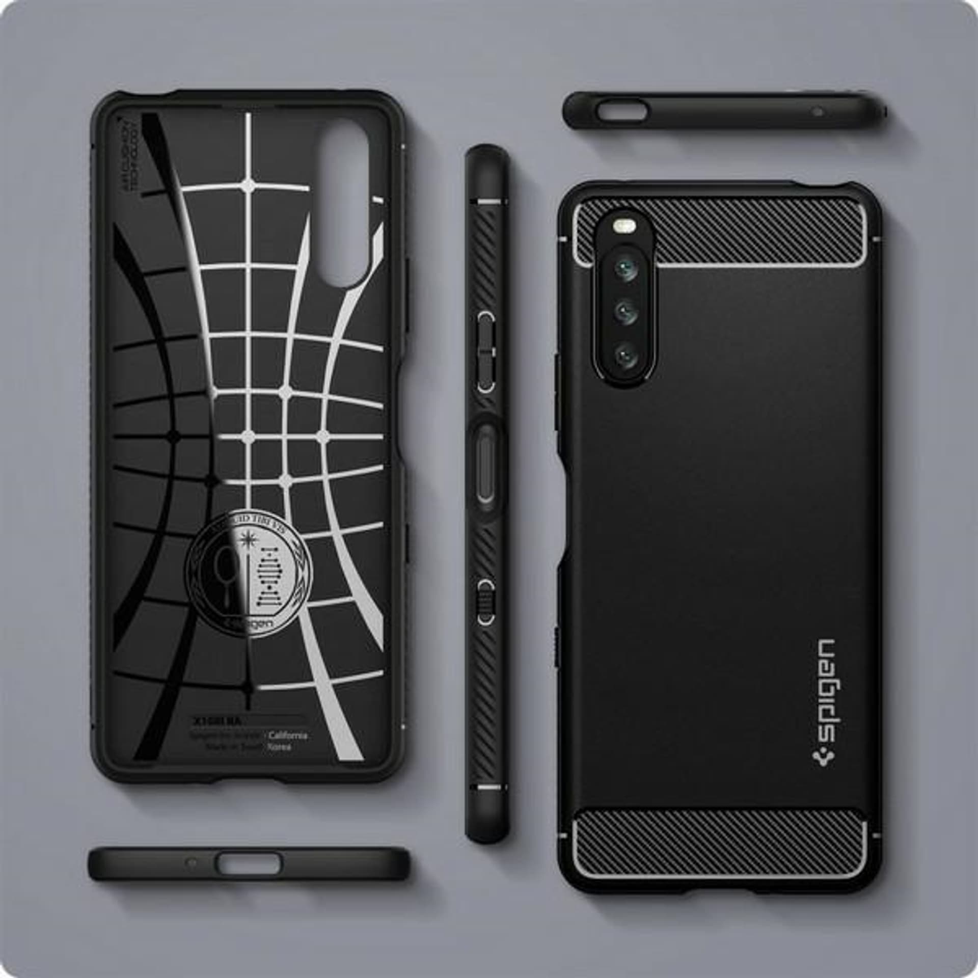 

Spigen Rugged Armor Sony Xperia 10 III czarny/black ACS02842