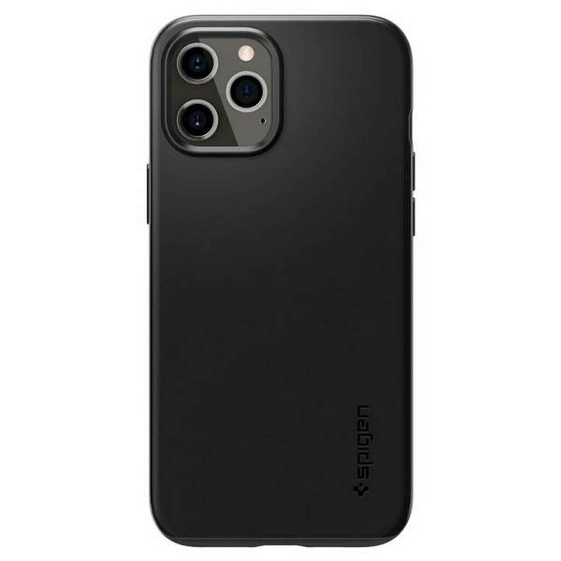 

Spigen Thin Fit iPhone 12/12 Pro czarny/black ACS01696