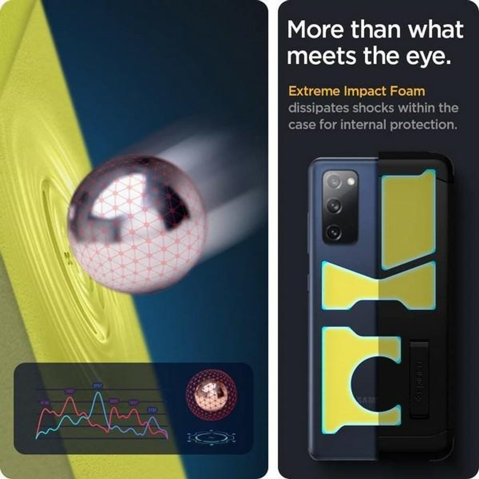 

Spigen Tough Armor Samsung G781 S20 FE czarny/black ACS02279