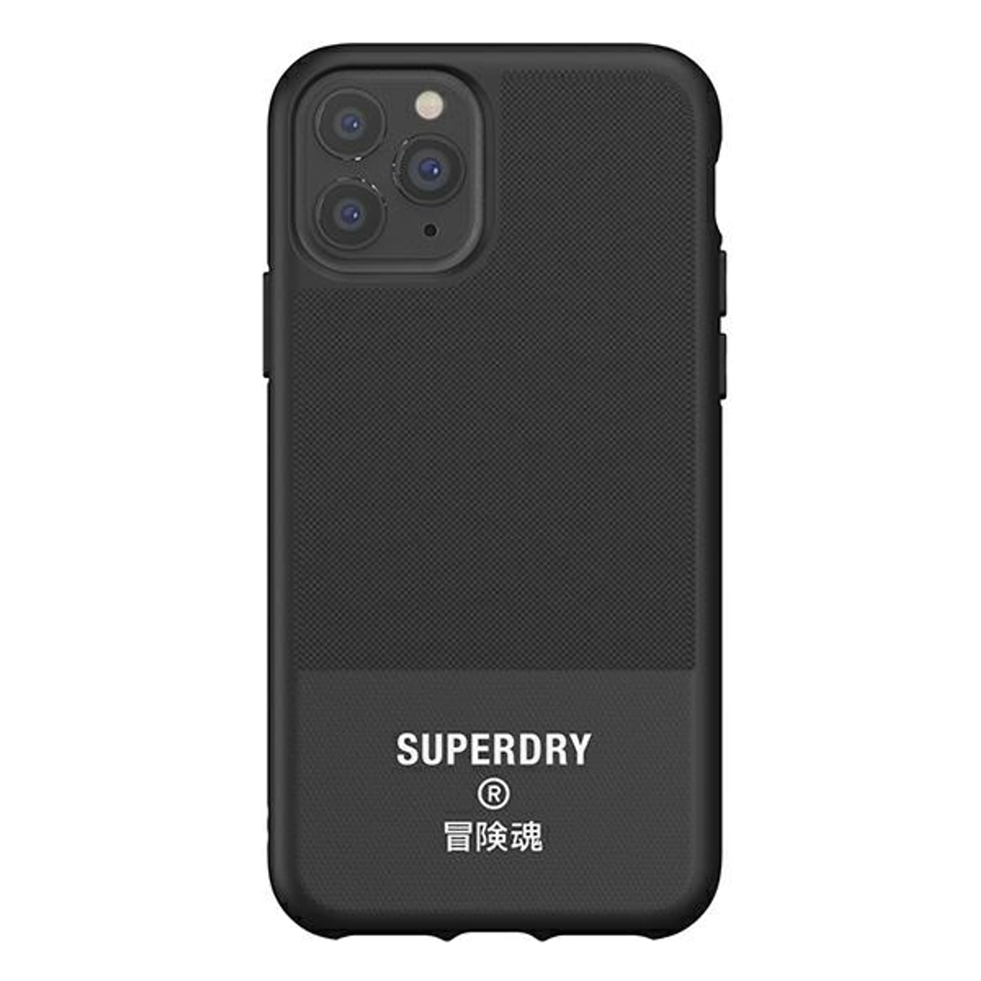 

SuperDry Moulded Canvas iPhone 11 Pro Ma x Case czarny/black 41550