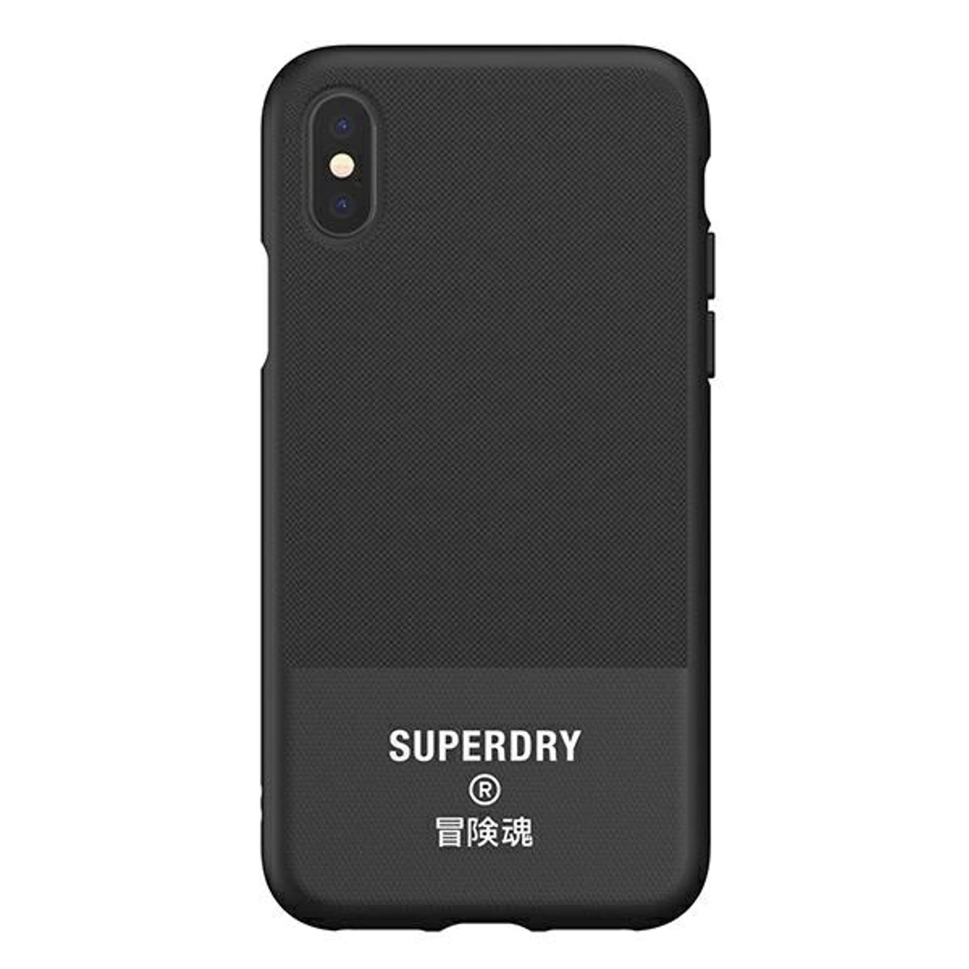 

SuperDry Moulded Canvas iPhone X/Xs Case czarny/black 41544