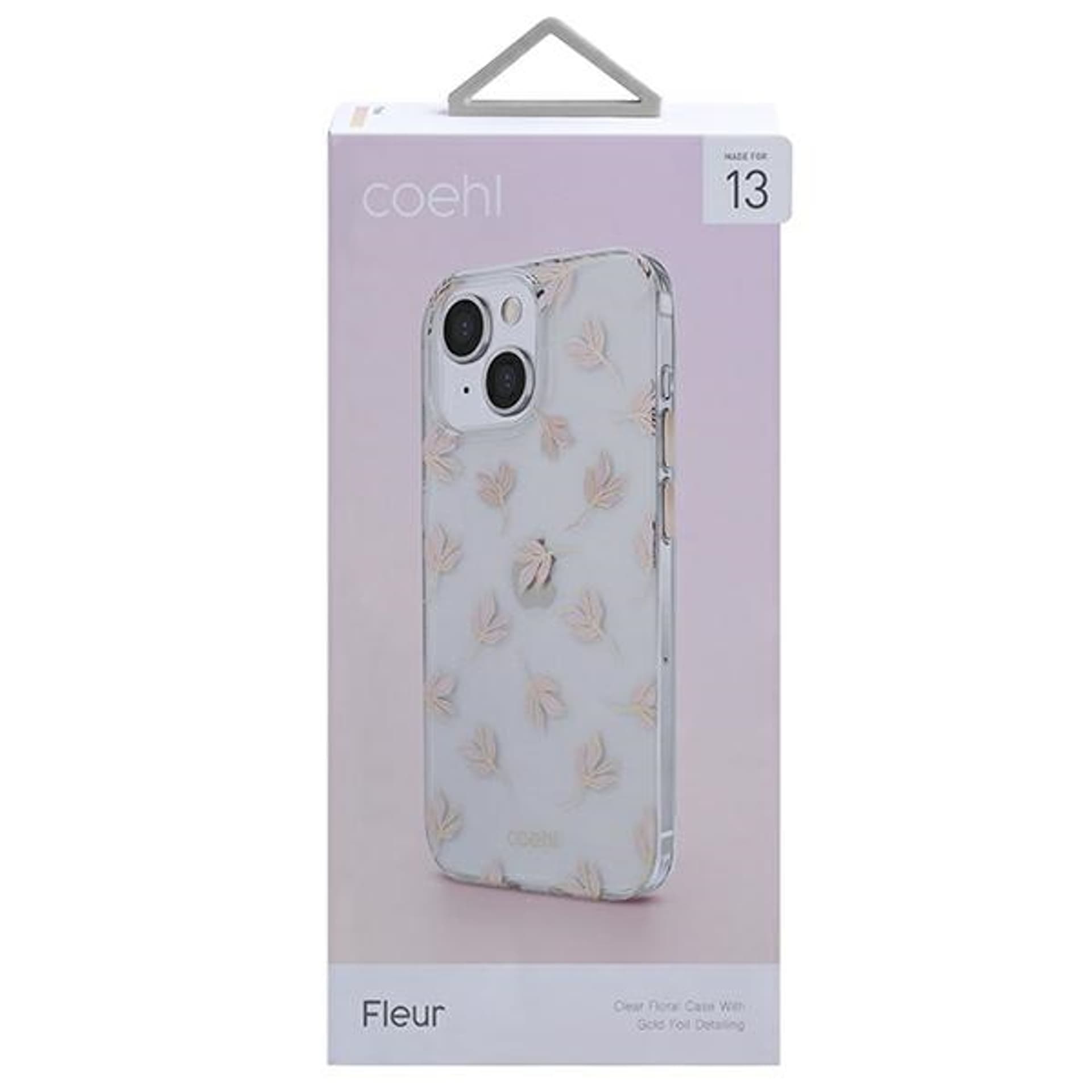 

UNIQ etui Coehl Fleur iPhone 13 6,1" różowy/blush pink