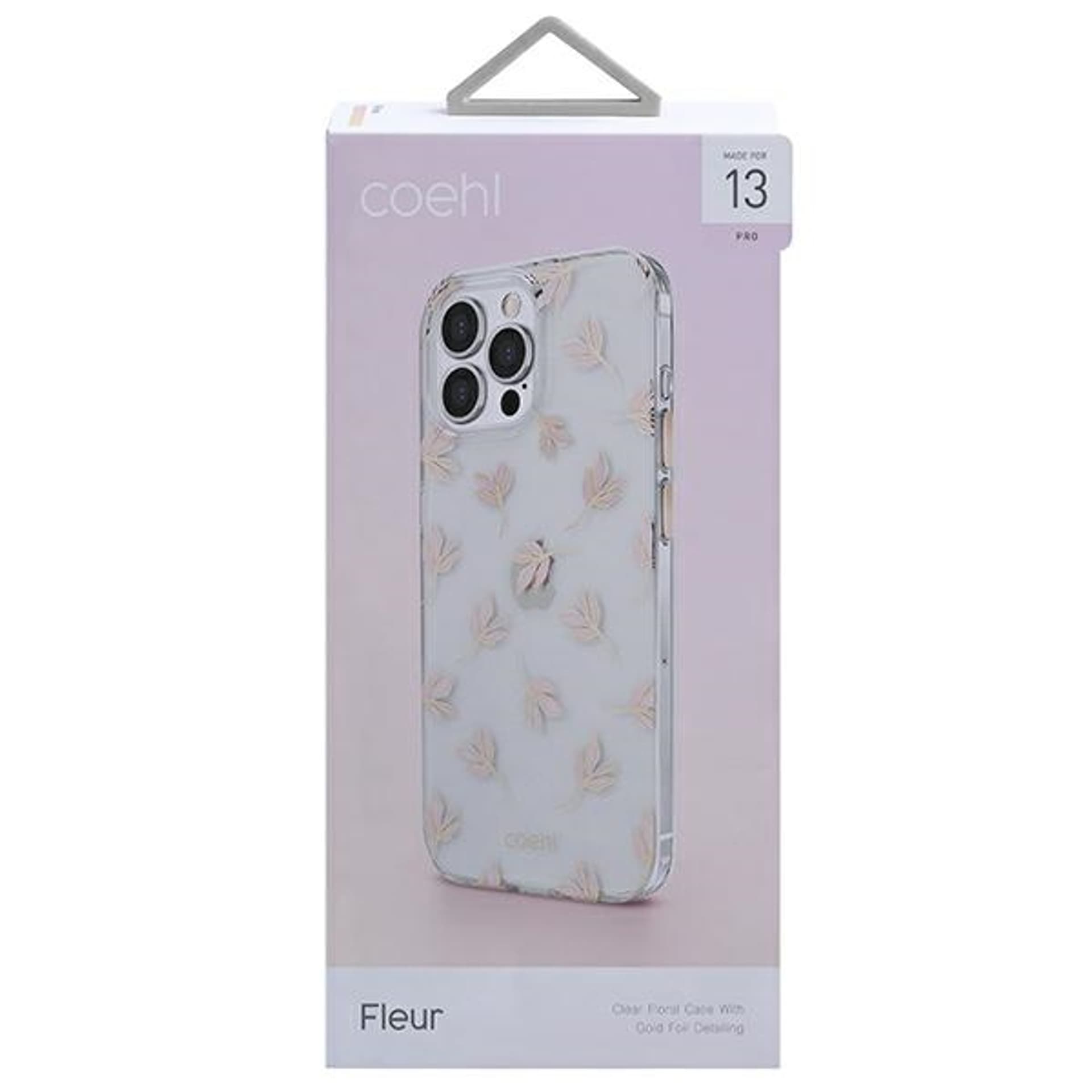 

UNIQ etui Coehl Fleur iPhone 13 Pro / 13 6,1" różowy/blush pink