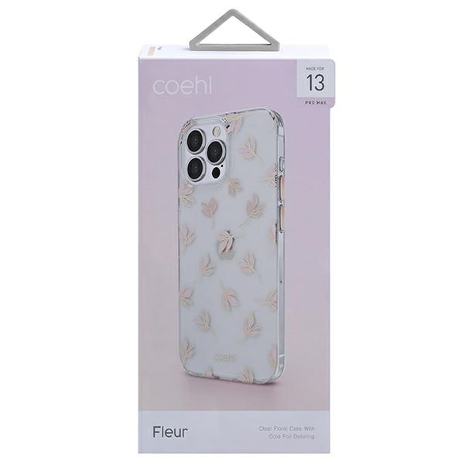 

UNIQ etui Coehl Fleur iPhone 13 Pro Max 6,7" różowy/blush pink