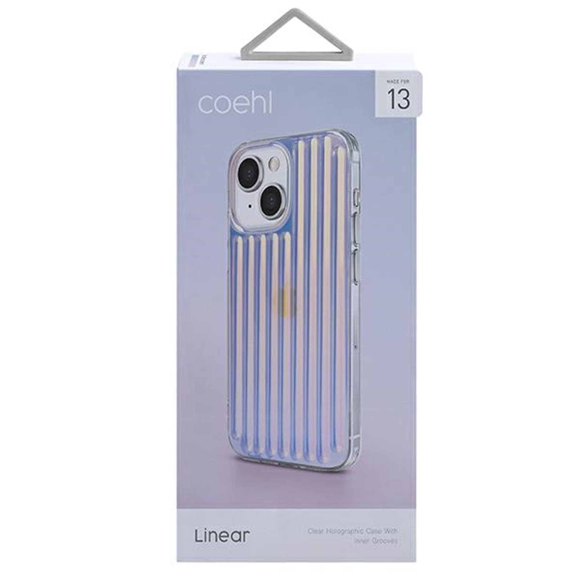 

UNIQ etui Coehl Linear iPhone 13 6,1" opal/iridescent