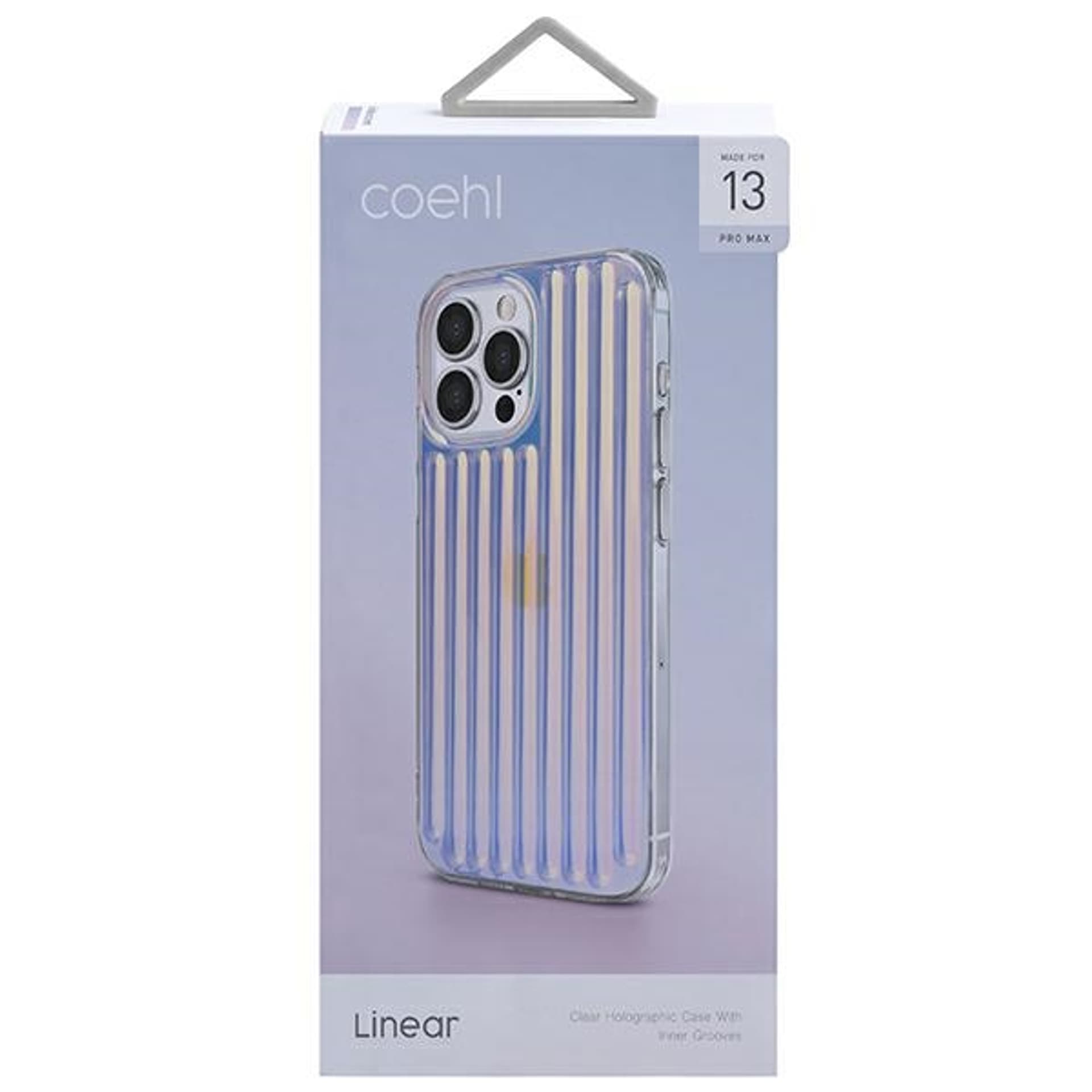 

UNIQ etui Coehl Linear iPhone 13 Pro Max 6,7" opal/iridescent