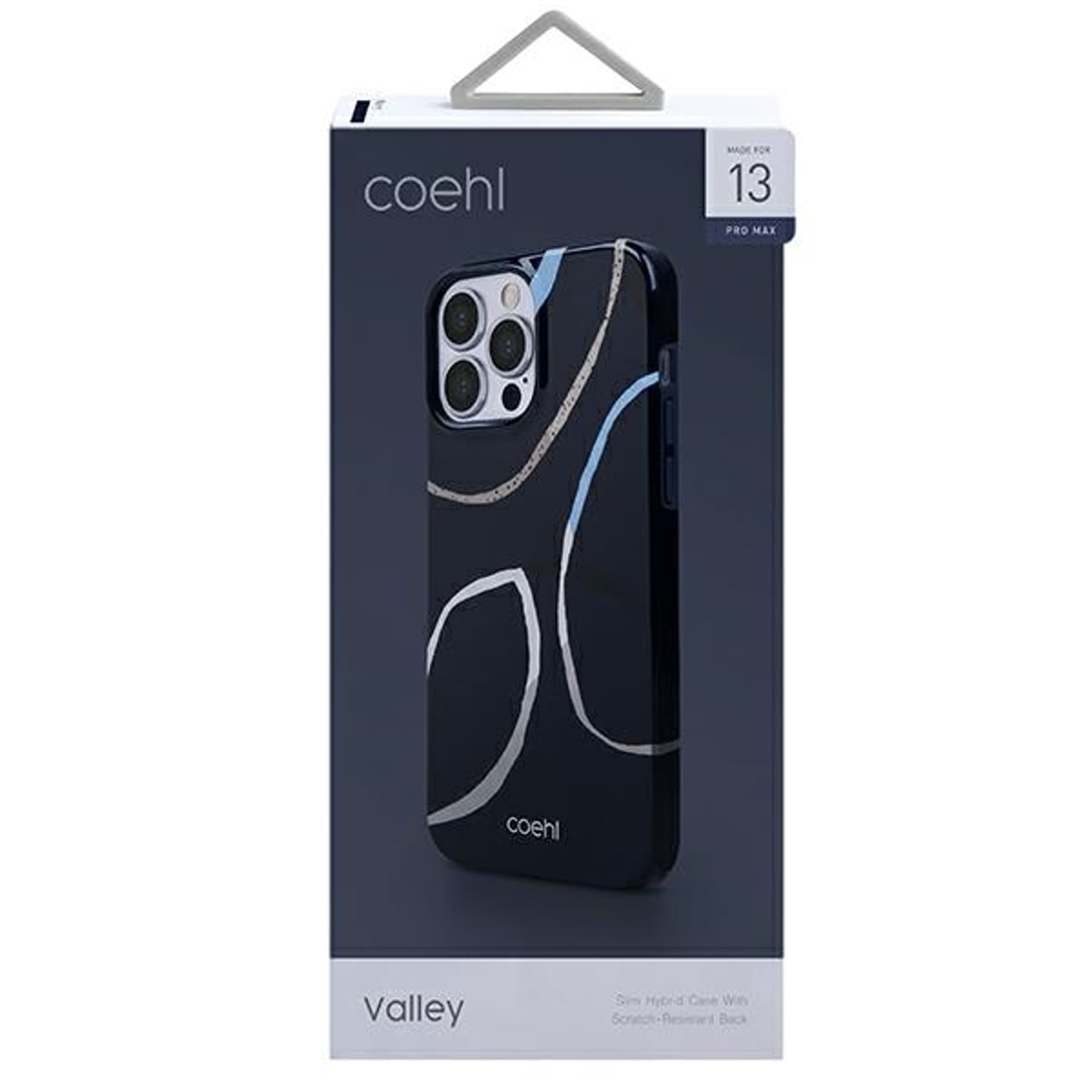 

UNIQ etui Coehl Valley iPhone 13 Pro Max 6,7" granatowy/deep navy