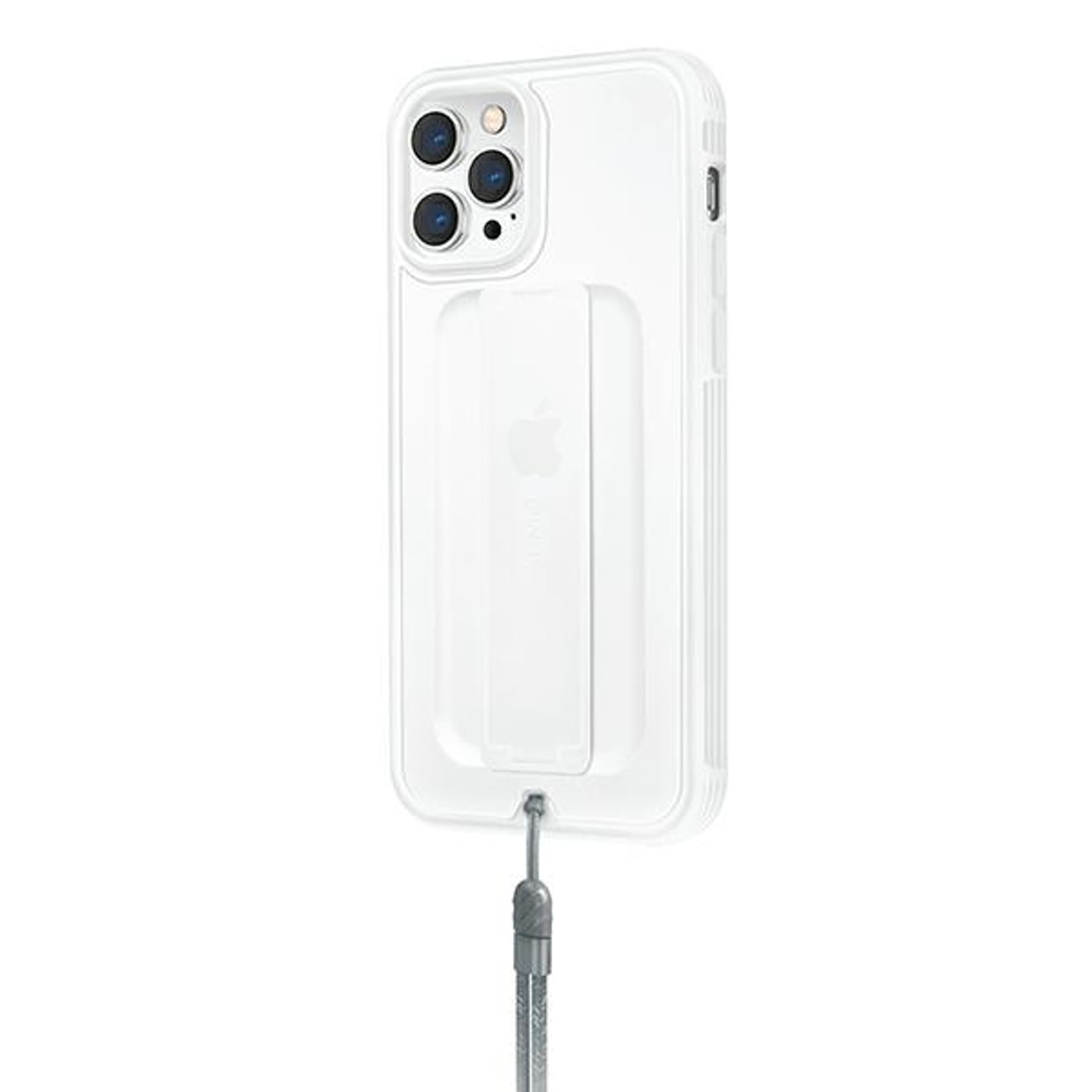 

UNIQ etui Heldro iPhone 12/12 Pro 6,1" biały/natural frost Antimicrobial