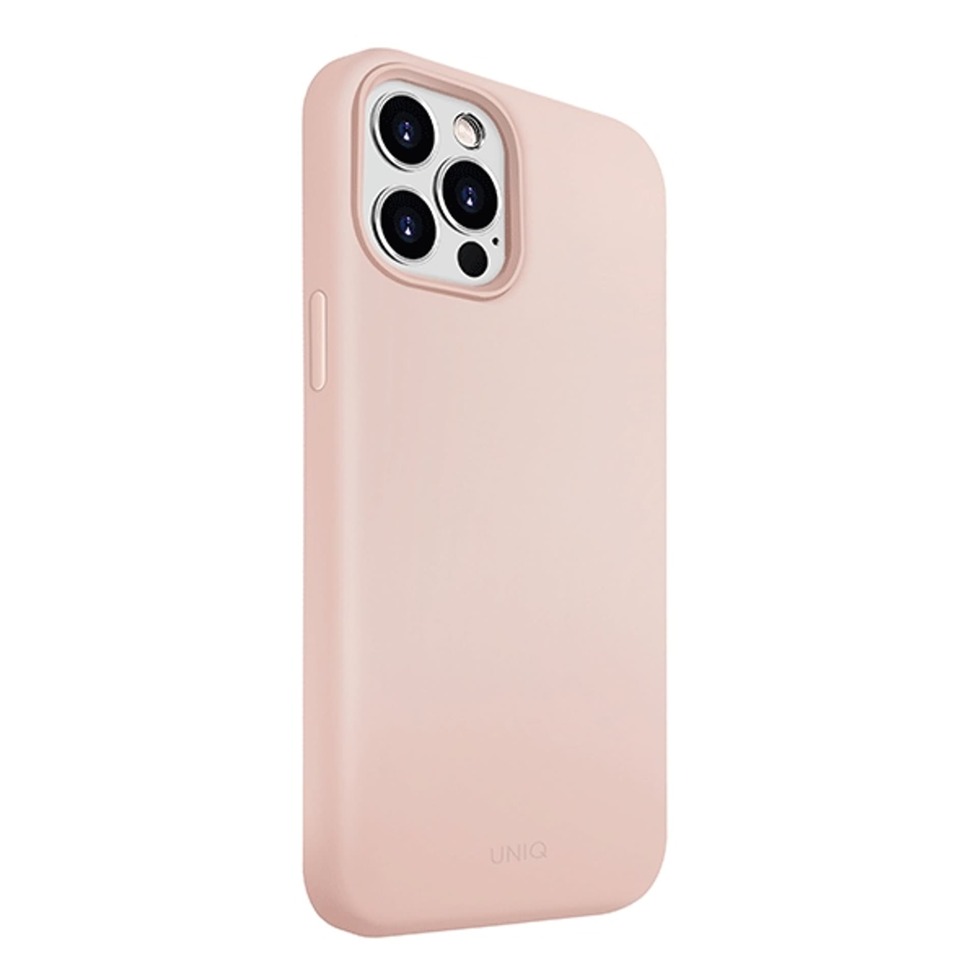 

UNIQ etui Lino Hue iPhone 12 Pro Max 6,7" różowy/blush pink Antimicrobial