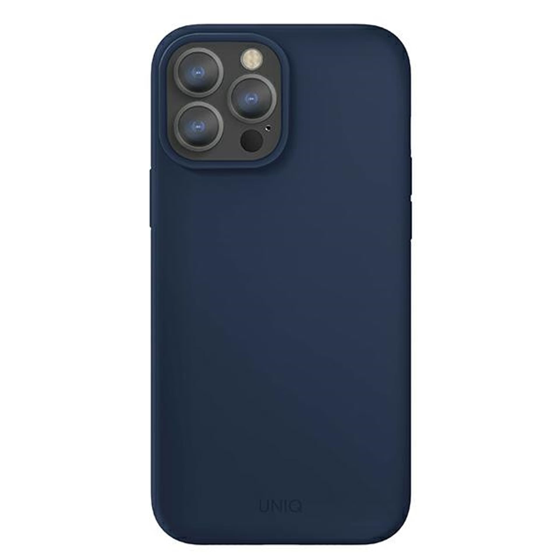 

UNIQ etui Lino iPhone 13 Pro / 13 6,1" niebieski/marine blue