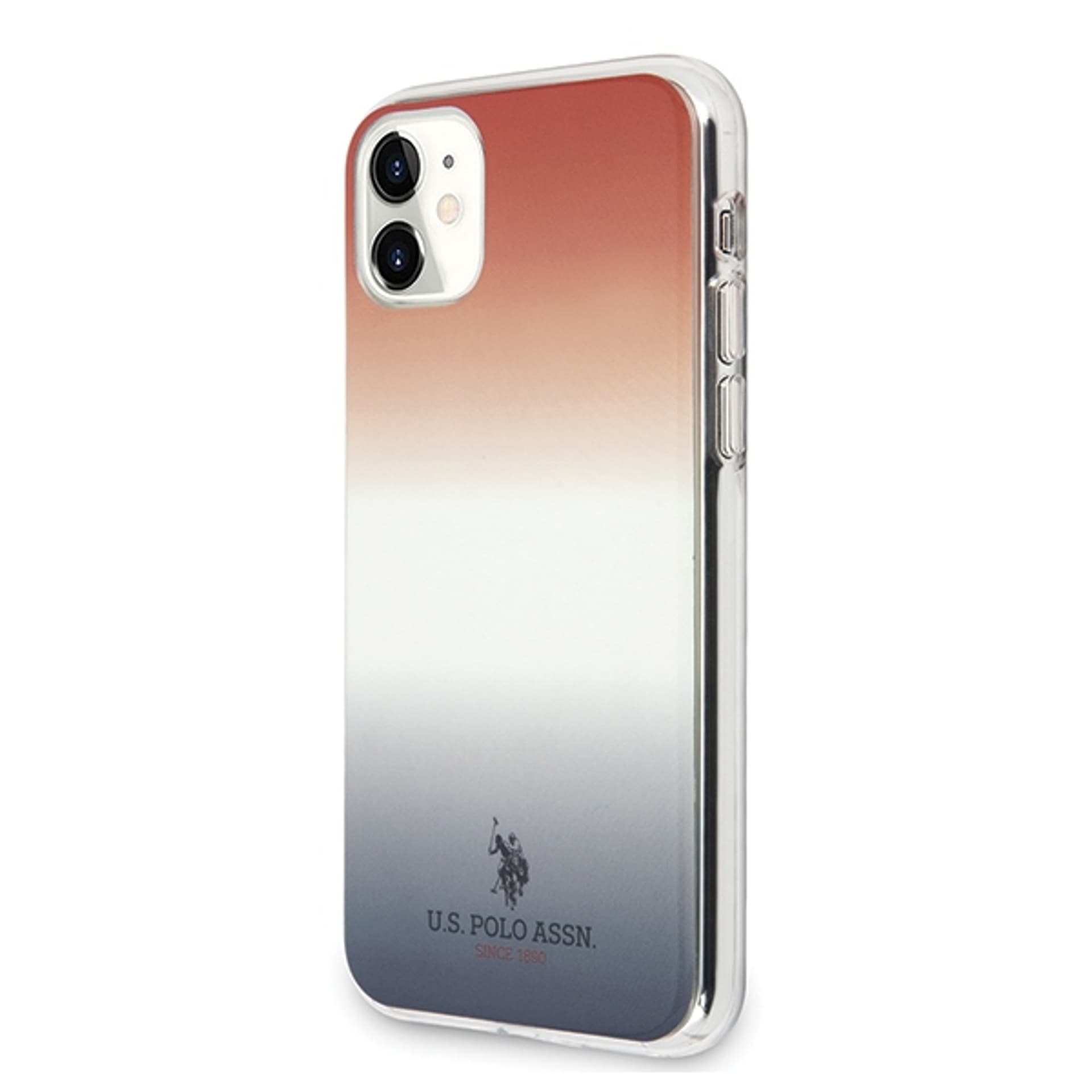 

US Polo USHCN61TRDGRB iPhone 11 czerwono-niebieski/blue&red Gradient Pattern Collection