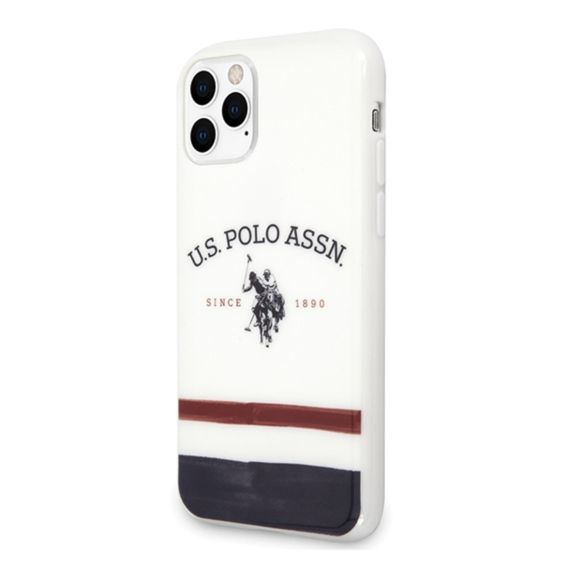 

US Polo USHCN65PCSTRB iPhone 11 Pro Max biały/white Tricolor Pattern Collection