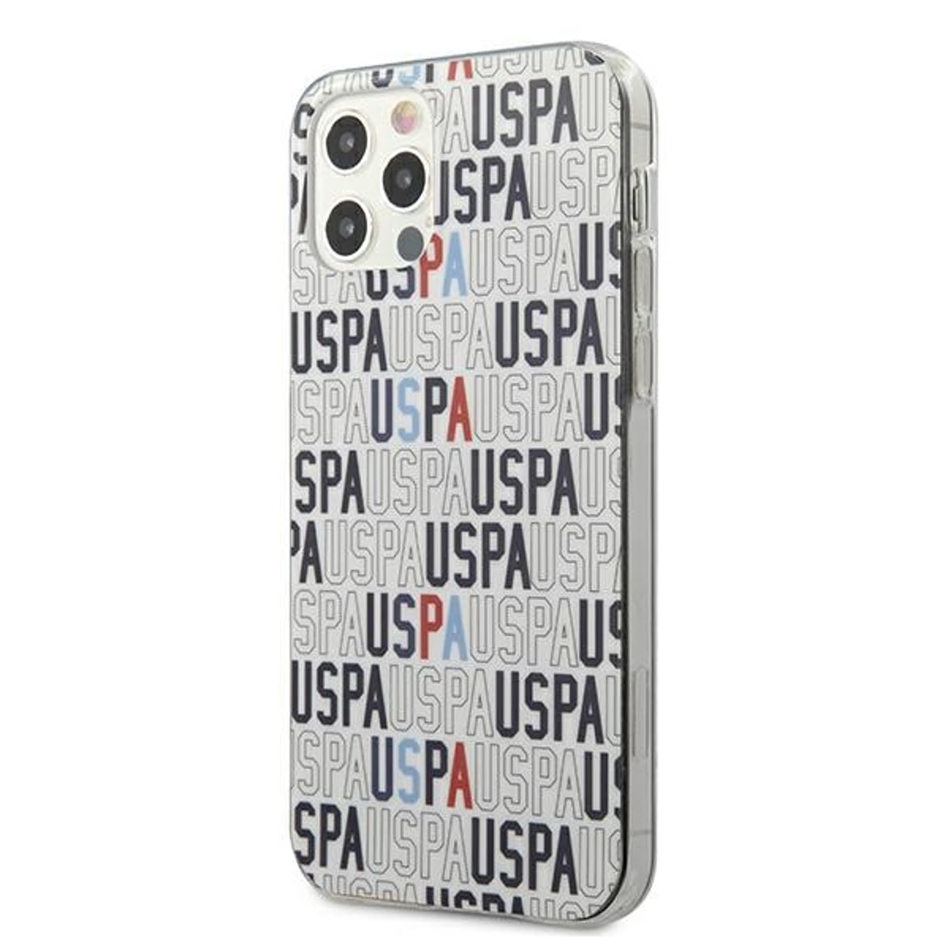 

US Polo USHCP12LPCUSPA6 iPhone 12 Pro Max 6,7" biały/white Logo Mania Collection