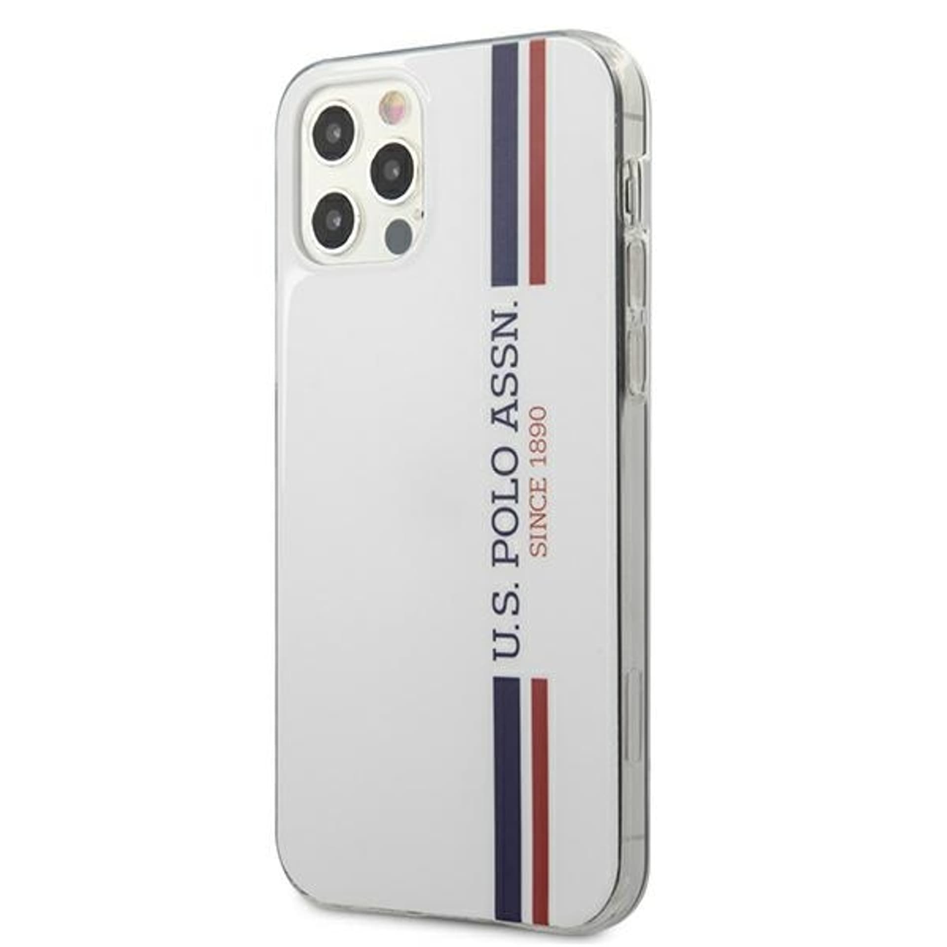 

US Polo USHCP12LPCUSSWH iPhone 12 Pro Max 6,7" biały/white Tricolor Collection