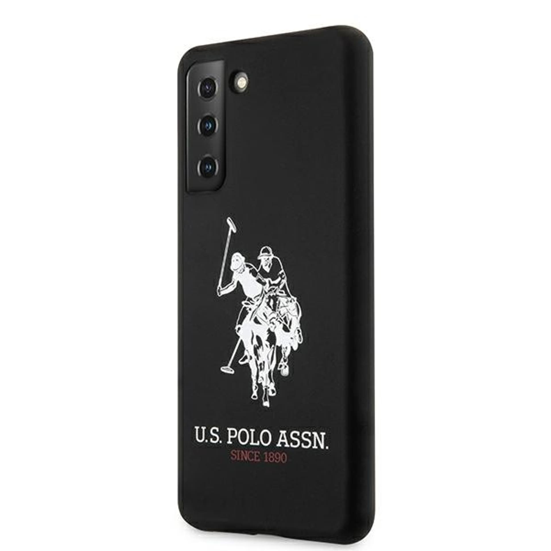 

US Polo USHCS21SSLHRBK S21 G991 czarny/black Silicone Logo