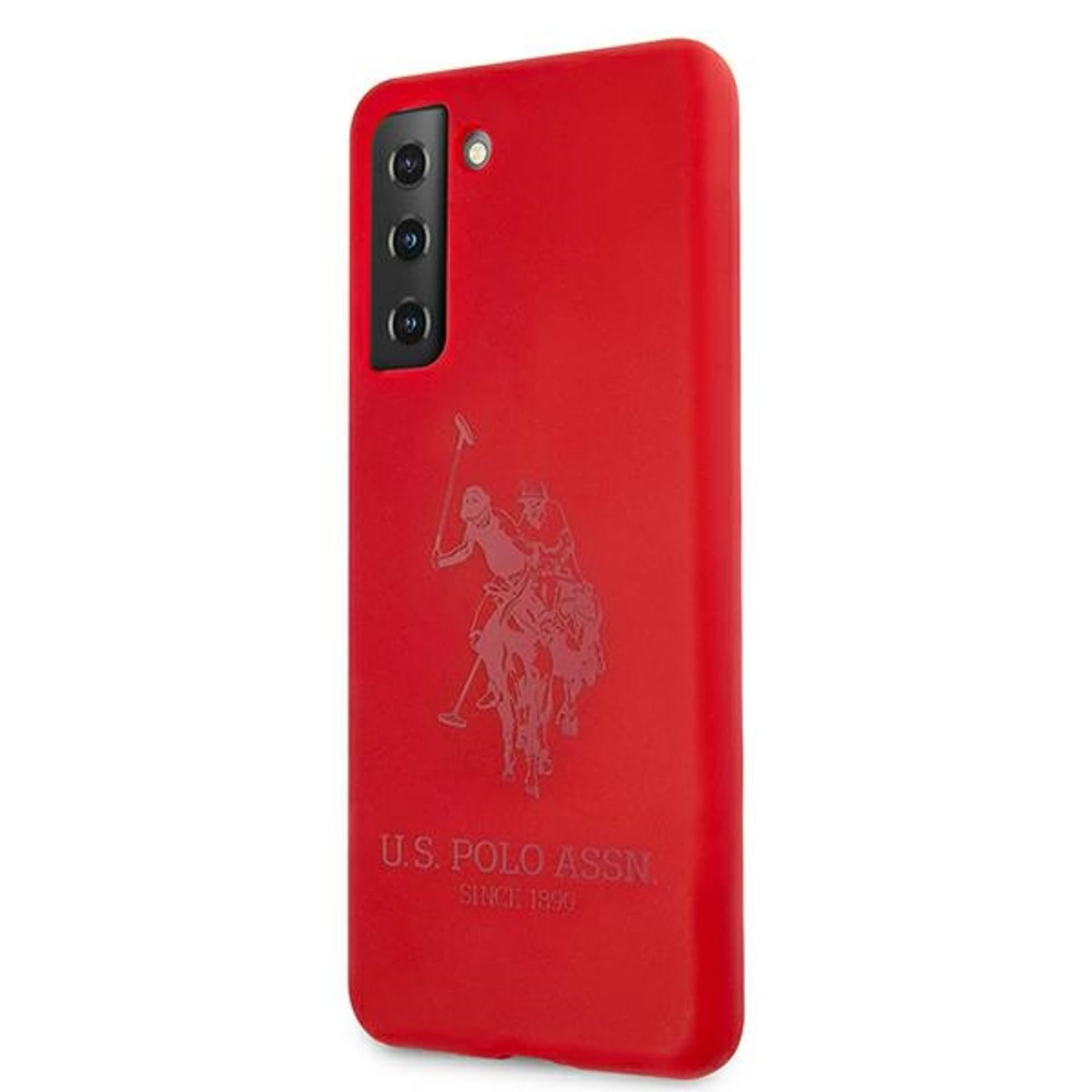 

US Polo USHCS21MSLHRTRE S21+ G996 czerwony/red Silicone On Tone