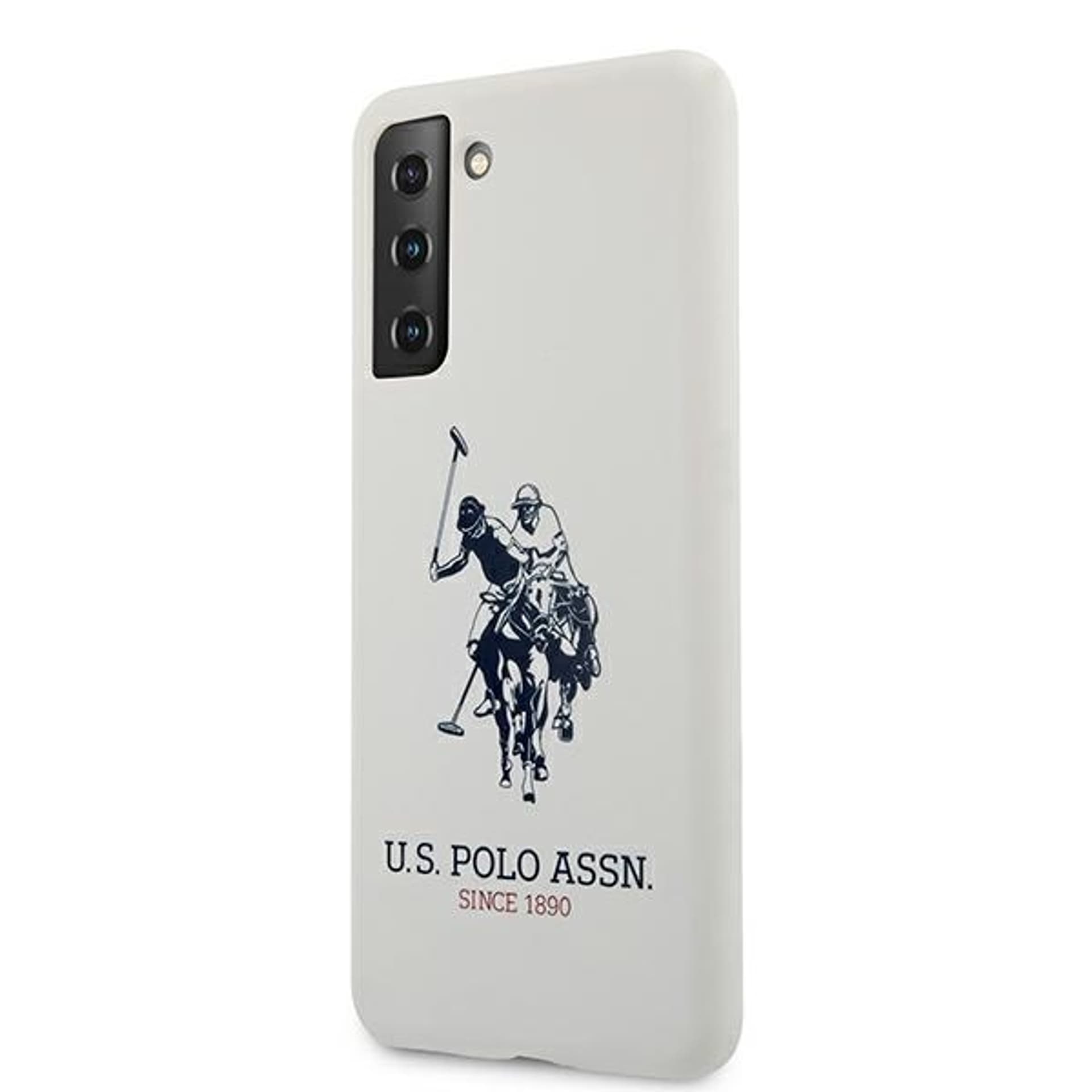 

US Polo USHCS21SSLHRWH S21 G991 biały/white Silicone Logo