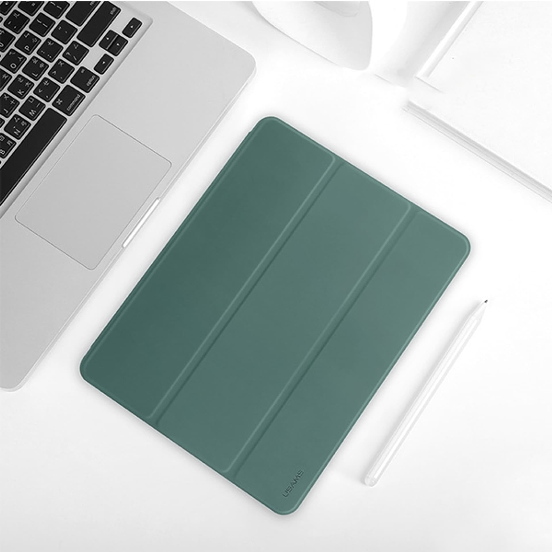

USAMS Etui Winto iPad Pro 11" 2020 zielony/dark green IPO11YT04 (US-BH588) Smart Cover, Us-bh588) smart cove