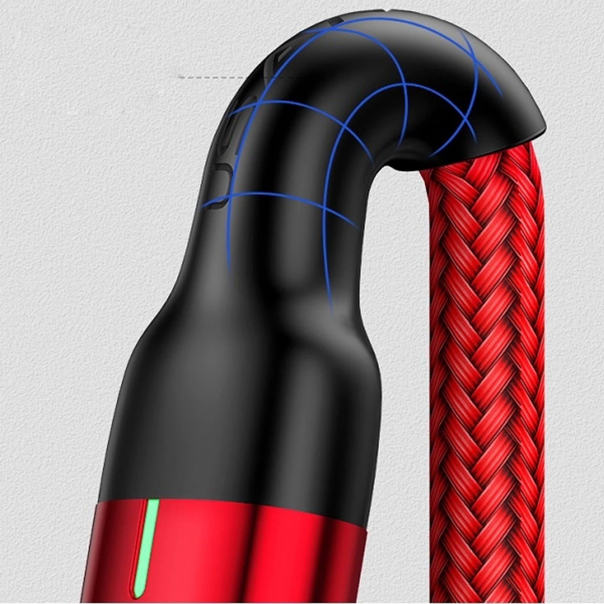 

USAMS Kabel magnetyczny U28 microUSB 3A Fast Charge 1m pleciony czerwony/red SJ328USB02 (US-SJ328)