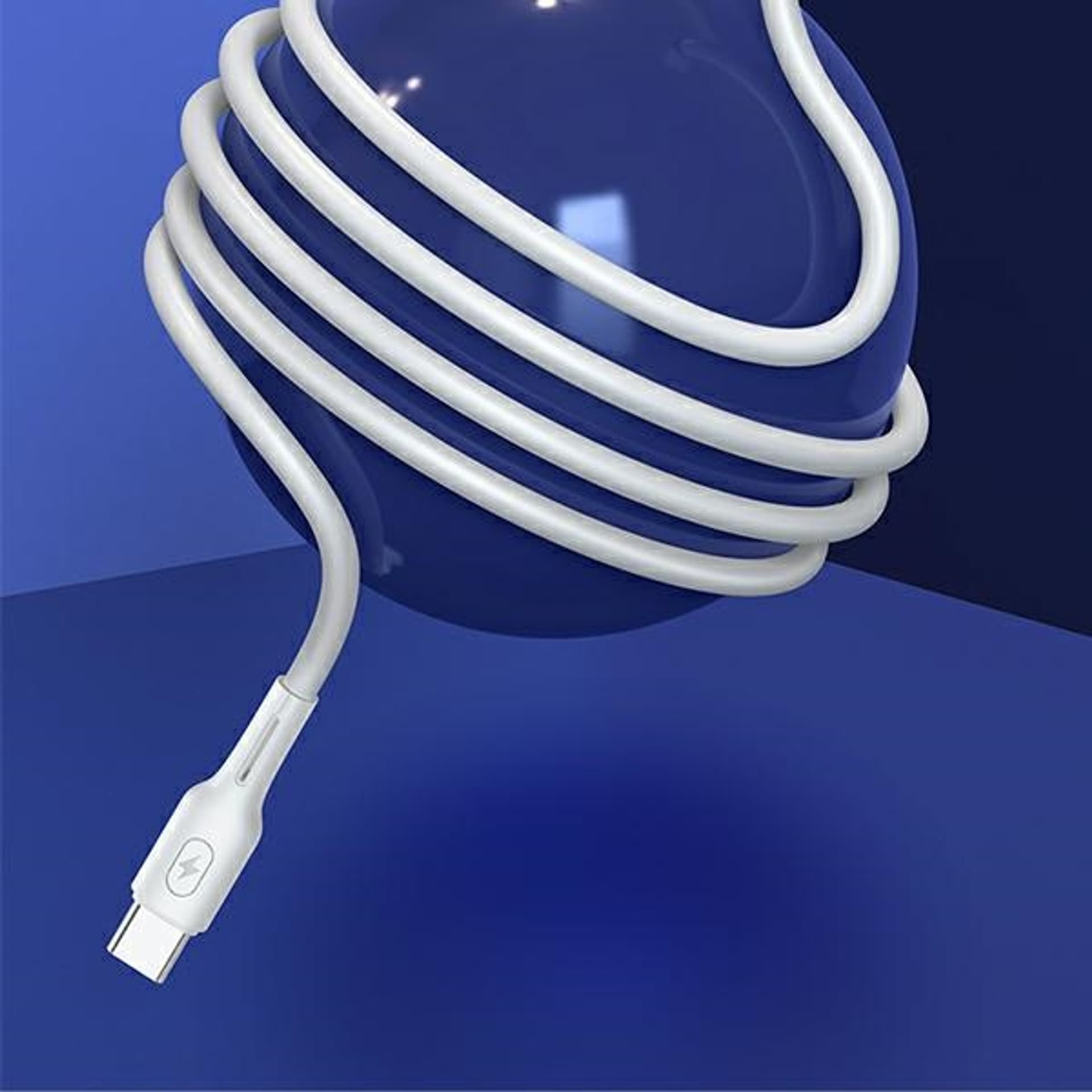 

USAMS Kabel U43 USB-C na Lightning 30W PD 1.2m biały/white SJ406USB02 (US-SJ406)