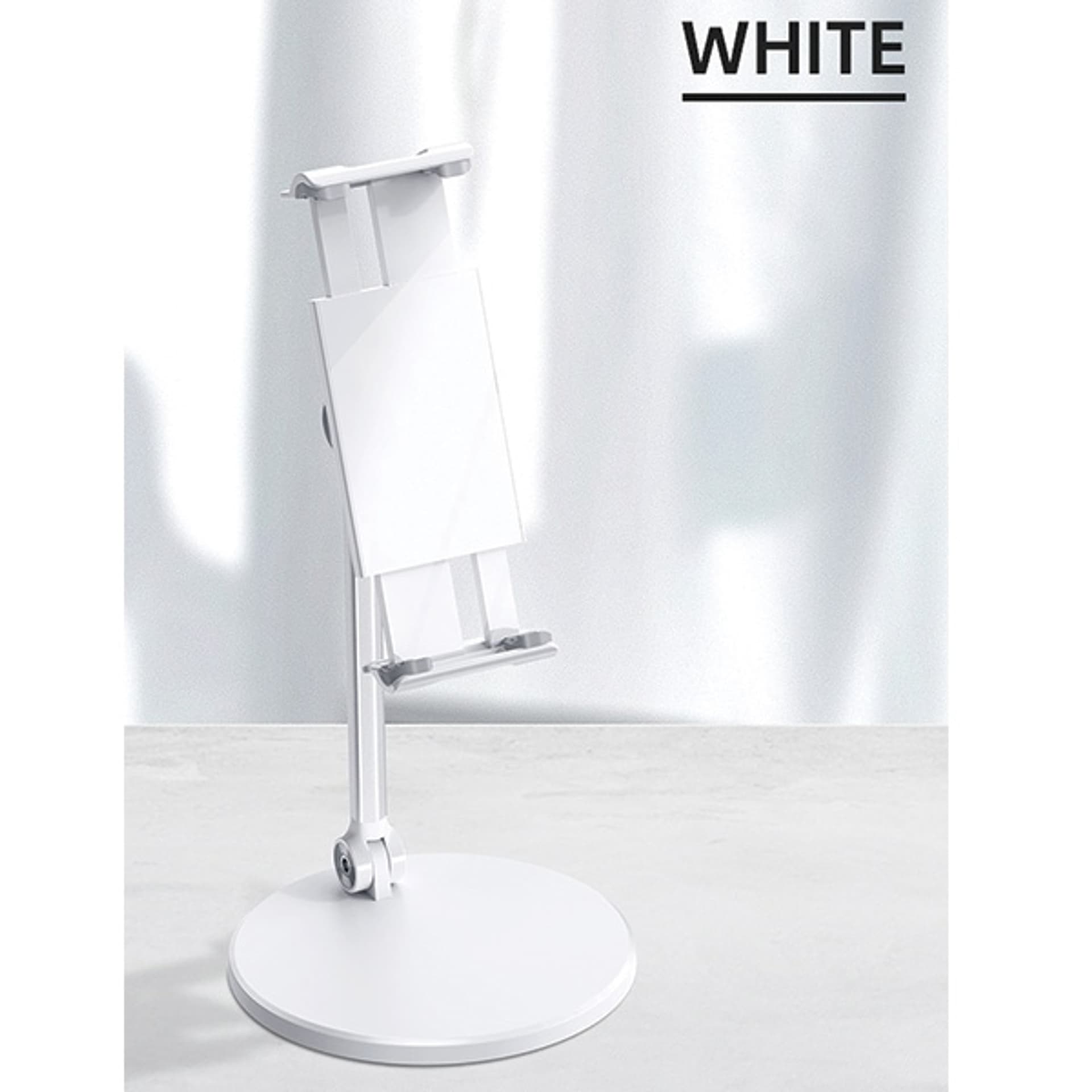 

USAMS Uchwyt biurkowy na telefon/tablet biały/white ZJ057ZJ02 (US-ZJ057) Metal, Us-zj057) meta