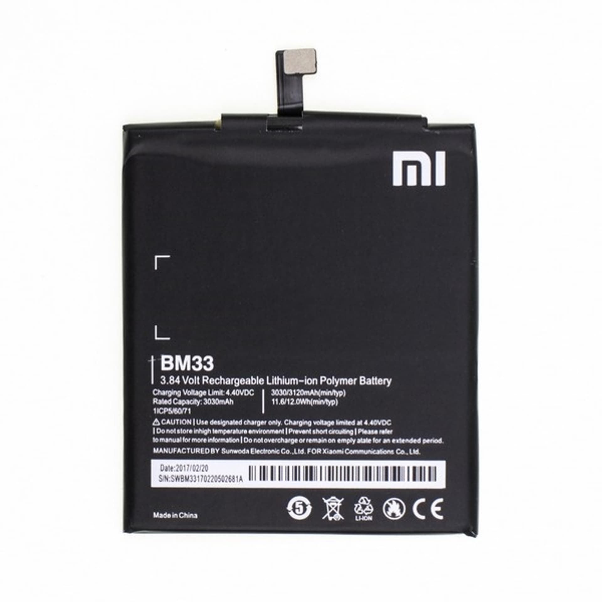 

Xiaomi bateria BM33 Mi4i bulk 3030mAh