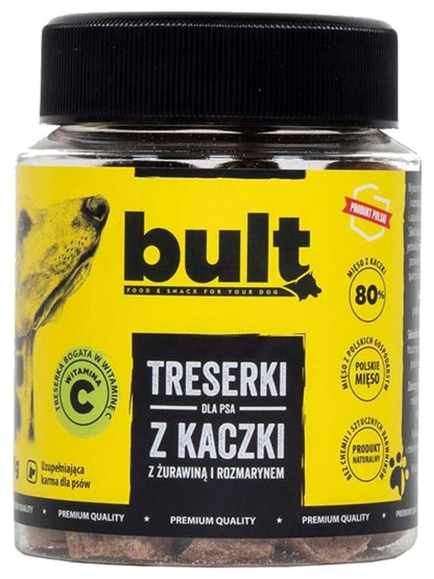 

Bult Treserki z kaczki z żurawiną i rozmarynem słoik 250g