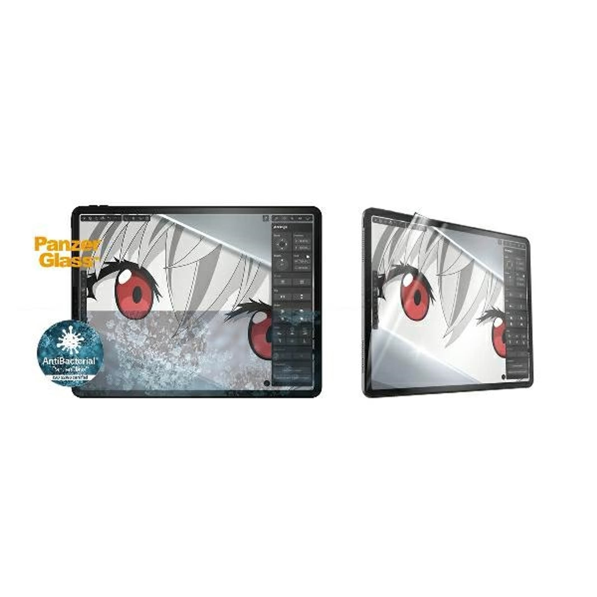 

PanzerGlass GraphicPaper iPad Pro 12.9" (18,20,21) Anti Glare, Case Friendly, Antibacterial, 18.20.21) anti glare/case friendly/antibacteria