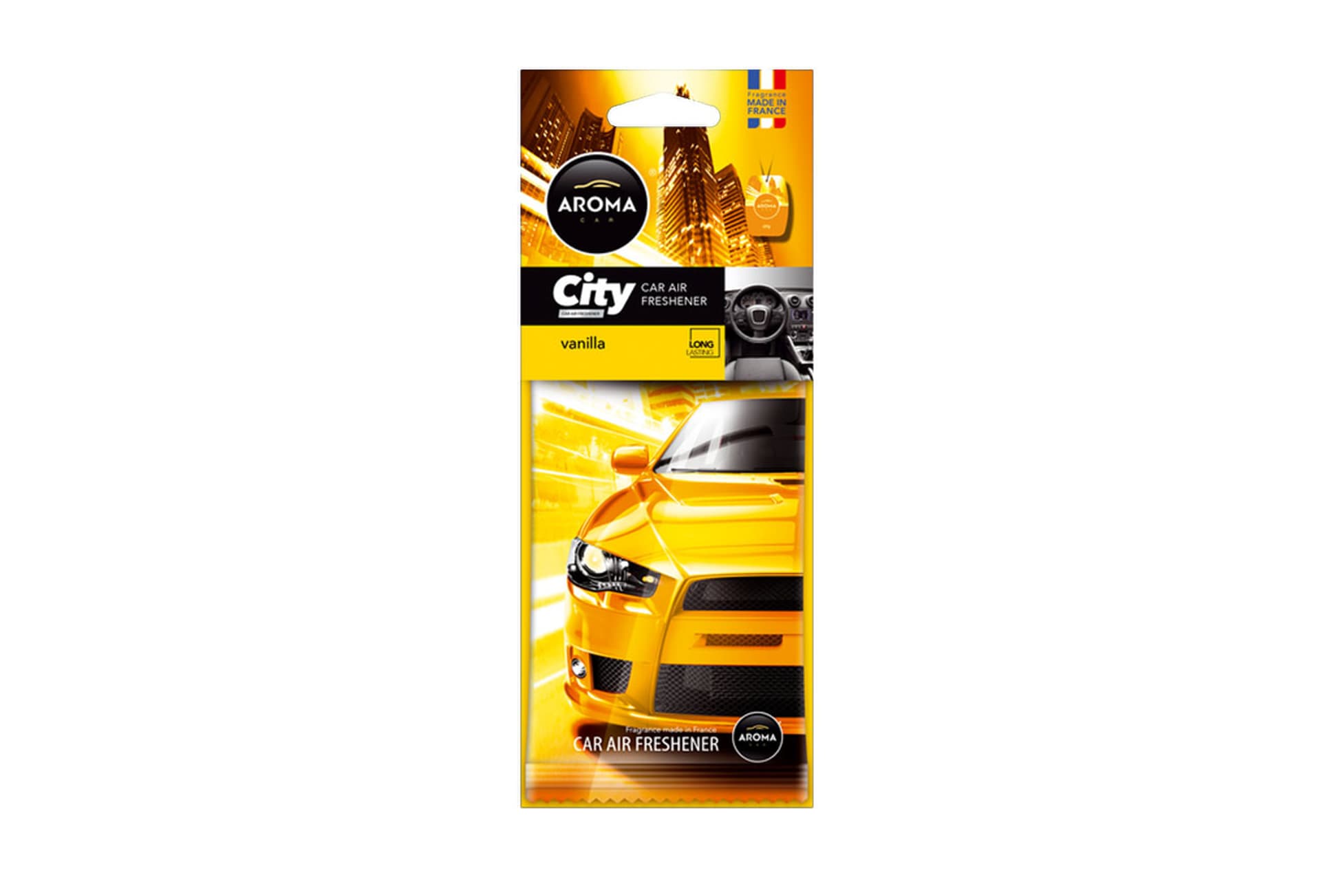 

Odświeżacz powietrza aroma car city card vanilia