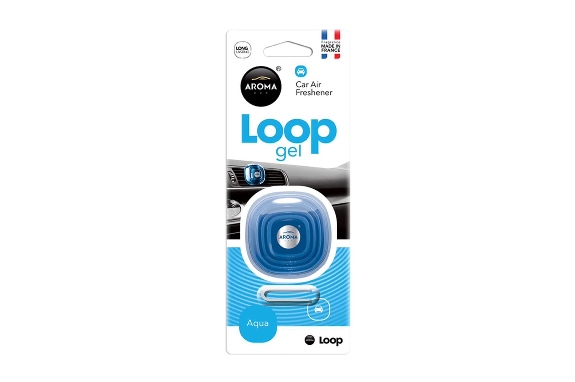 

Odświeżacz powietrza aroma car loop - aqua