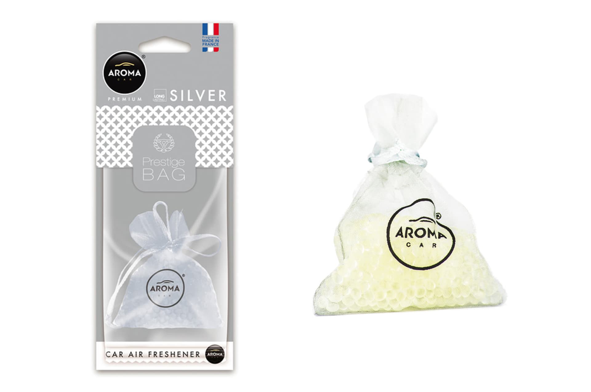 

Odświeżacz powietrza aroma prestige fresh bag silver