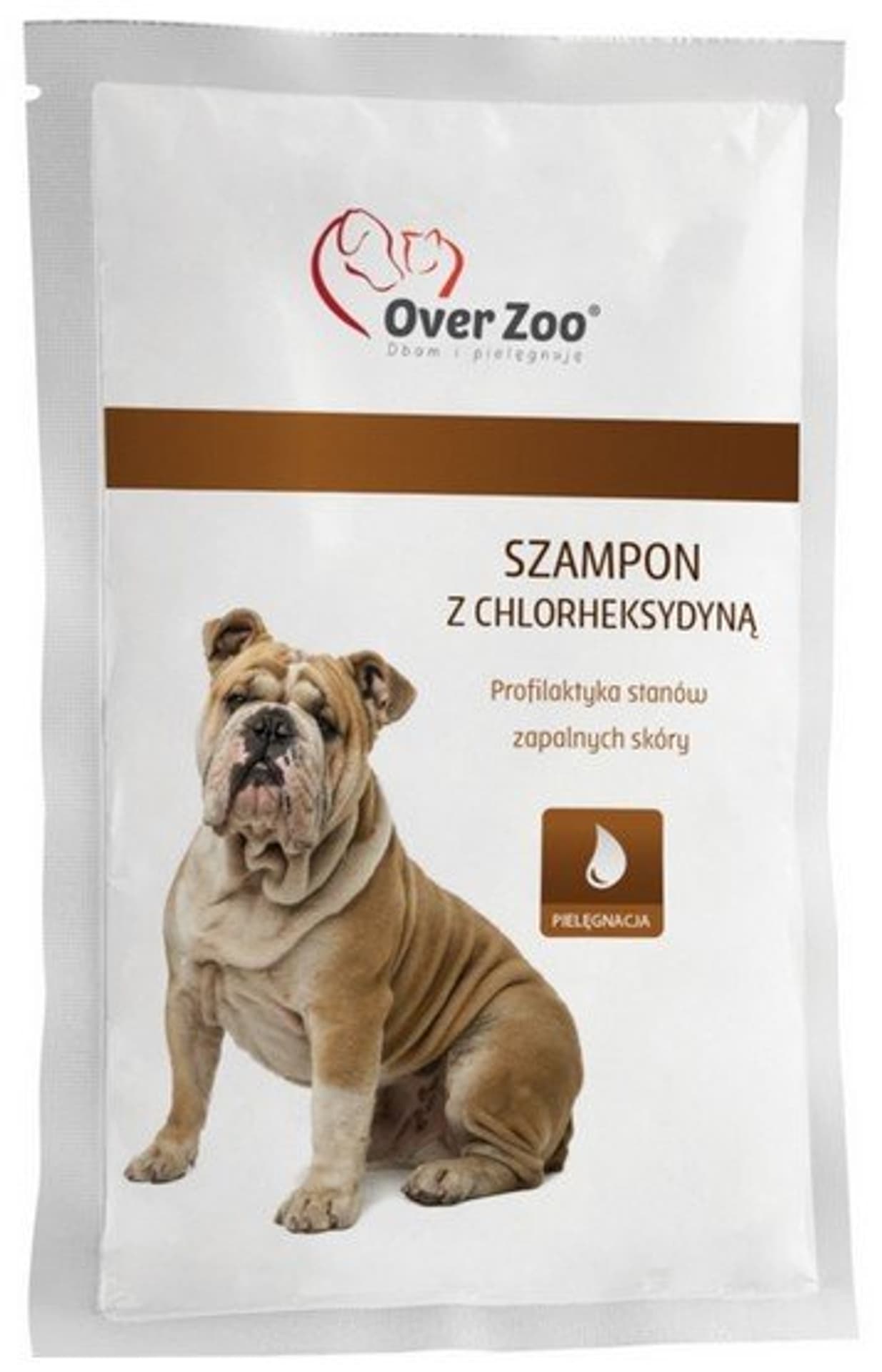 

OVERZOO SZAMPON Z CHLORHEKSYDYNĄ W SASZETCE 20 ml